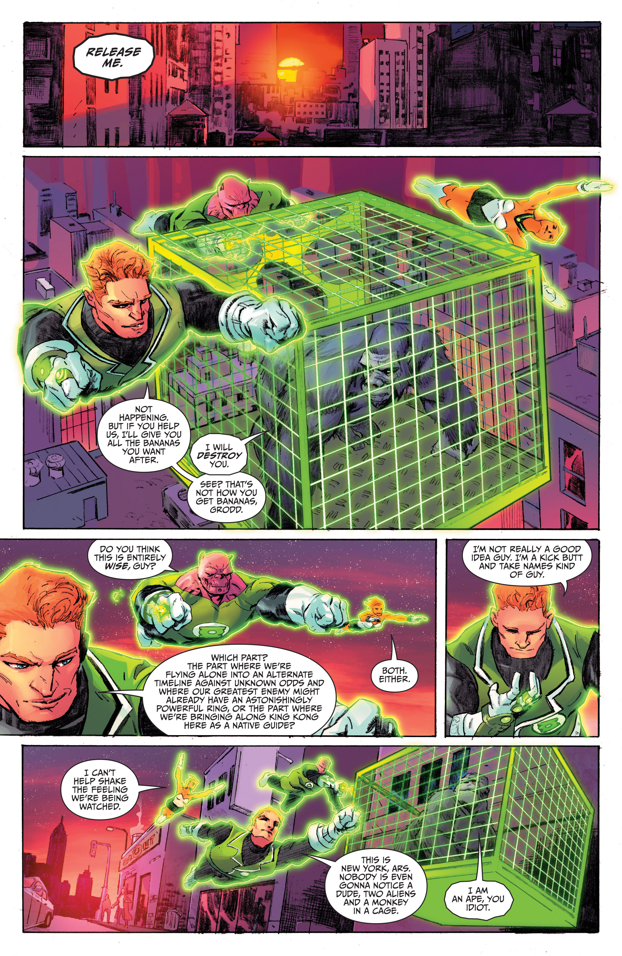 Planet of the Apes/Green Lantern (2017) issue 3 - Page 13