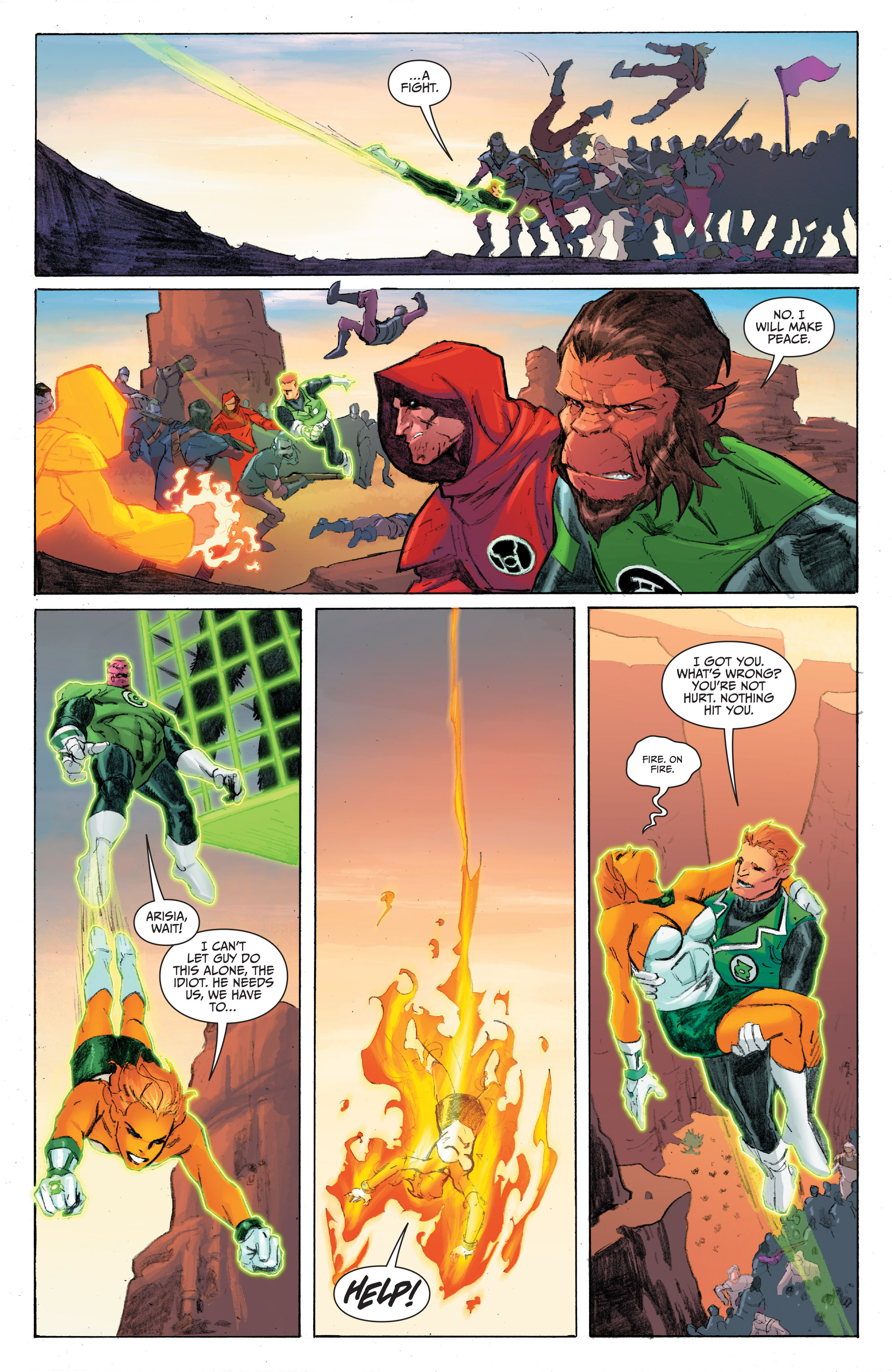 Planet of the Apes/Green Lantern (2017) issue 3 - Page 16