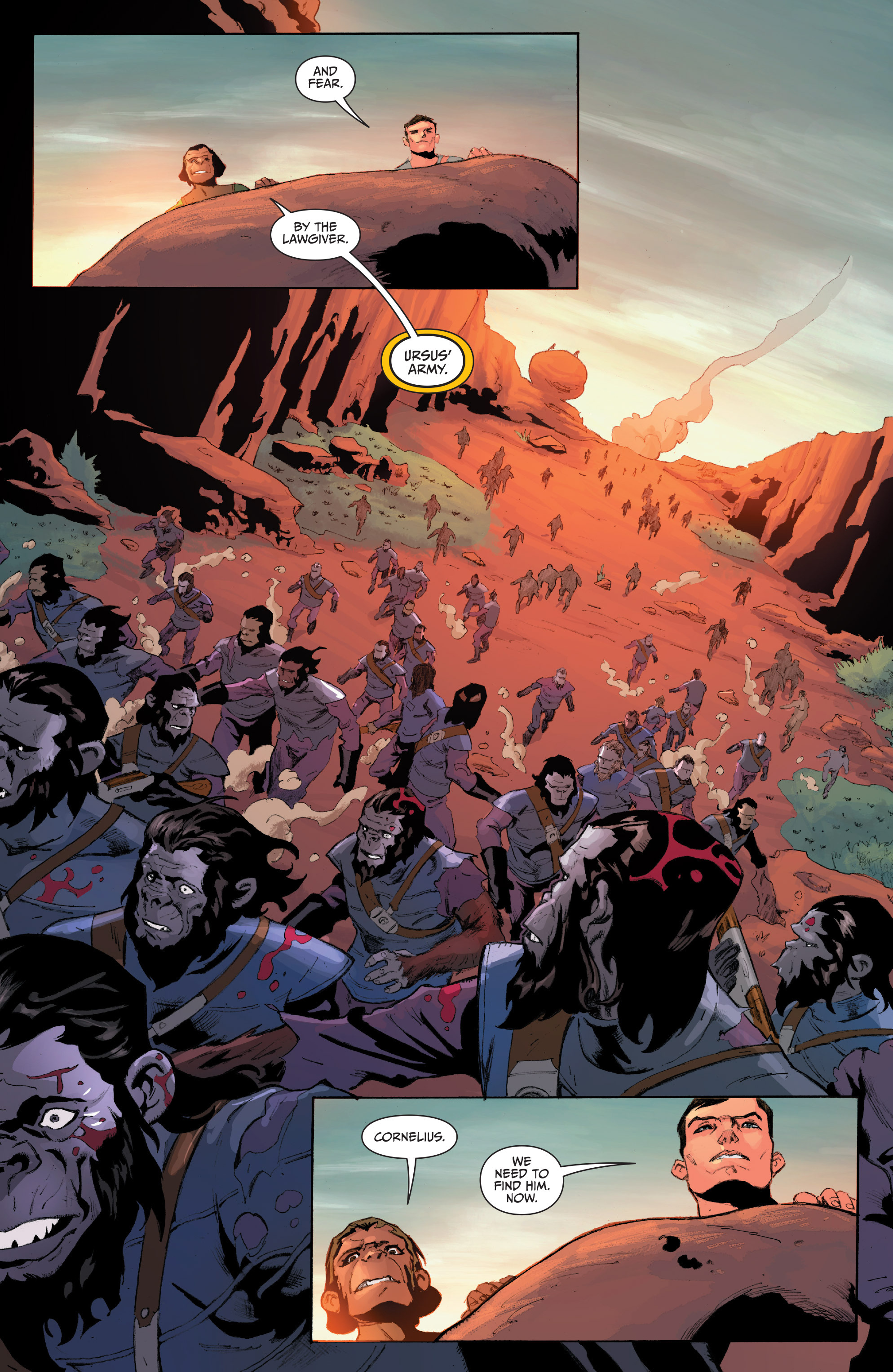 Planet of the Apes/Green Lantern (2017) issue 4 - Page 10