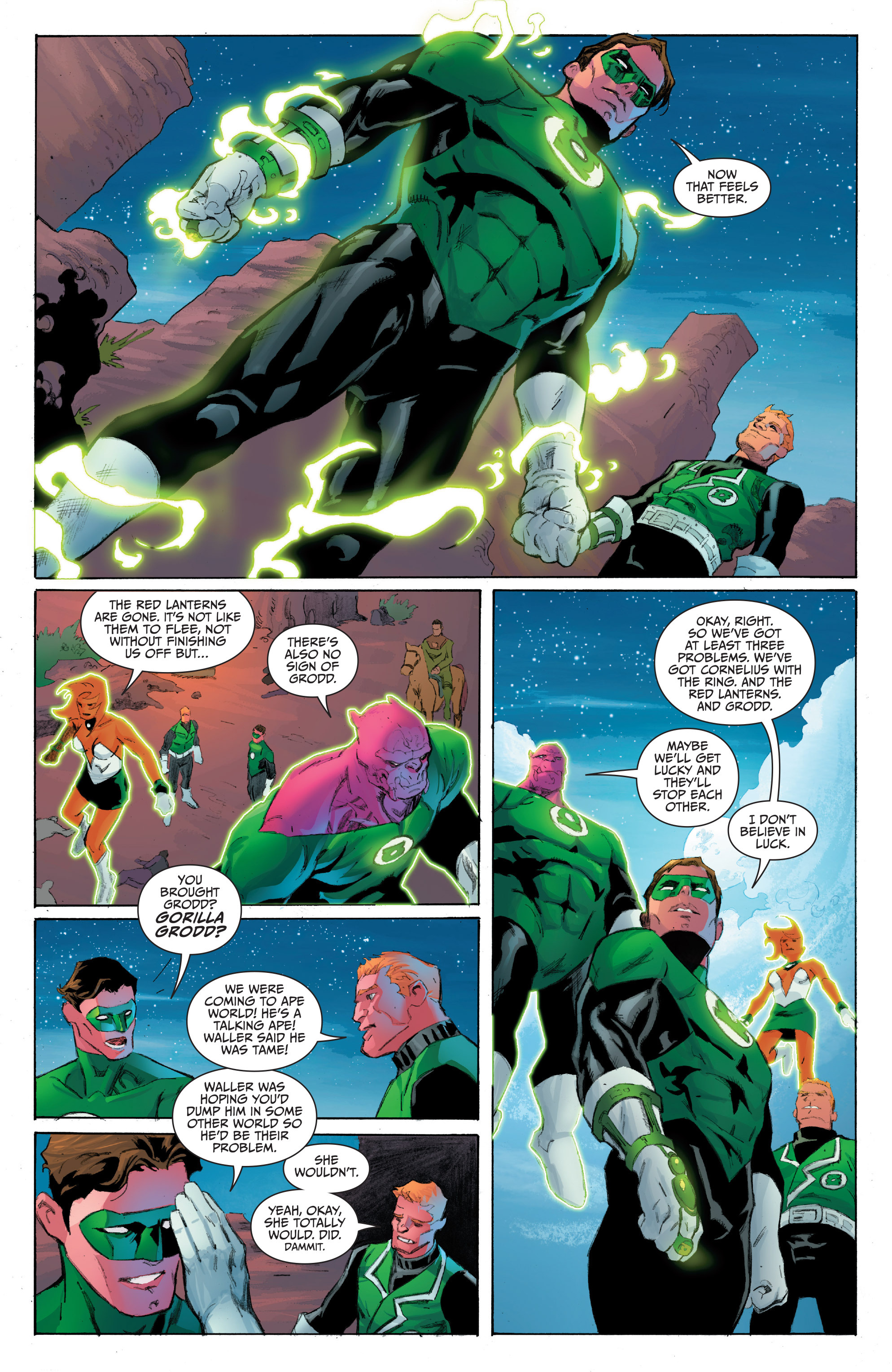 Planet of the Apes/Green Lantern (2017) issue 4 - Page 14