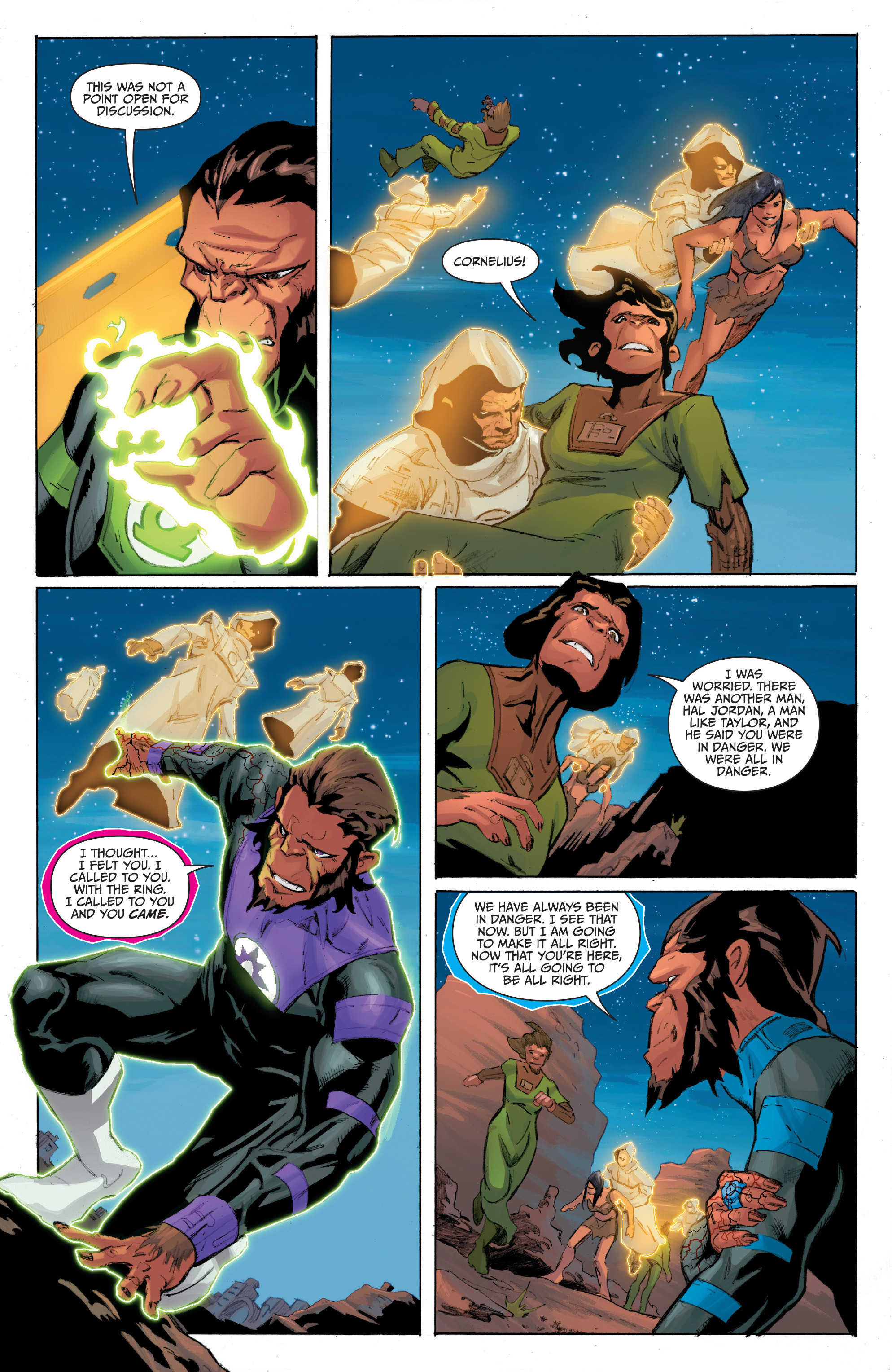 Planet of the Apes/Green Lantern (2017) issue 4 - Page 17