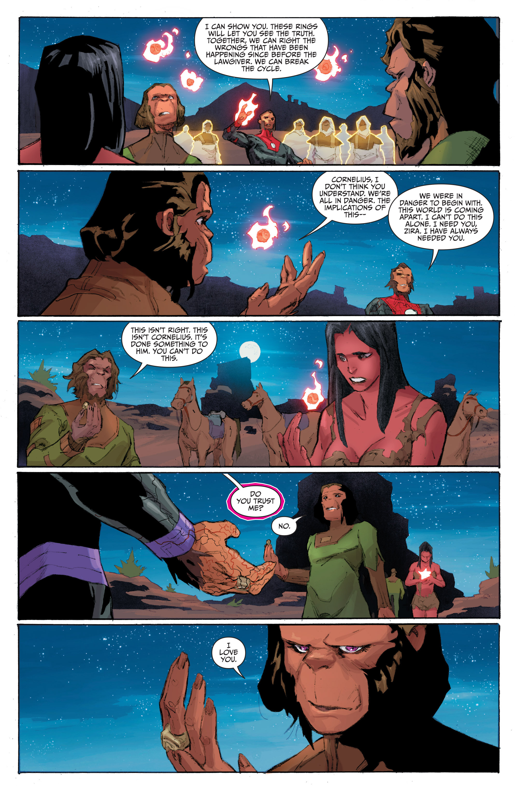 Planet of the Apes/Green Lantern (2017) issue 4 - Page 19