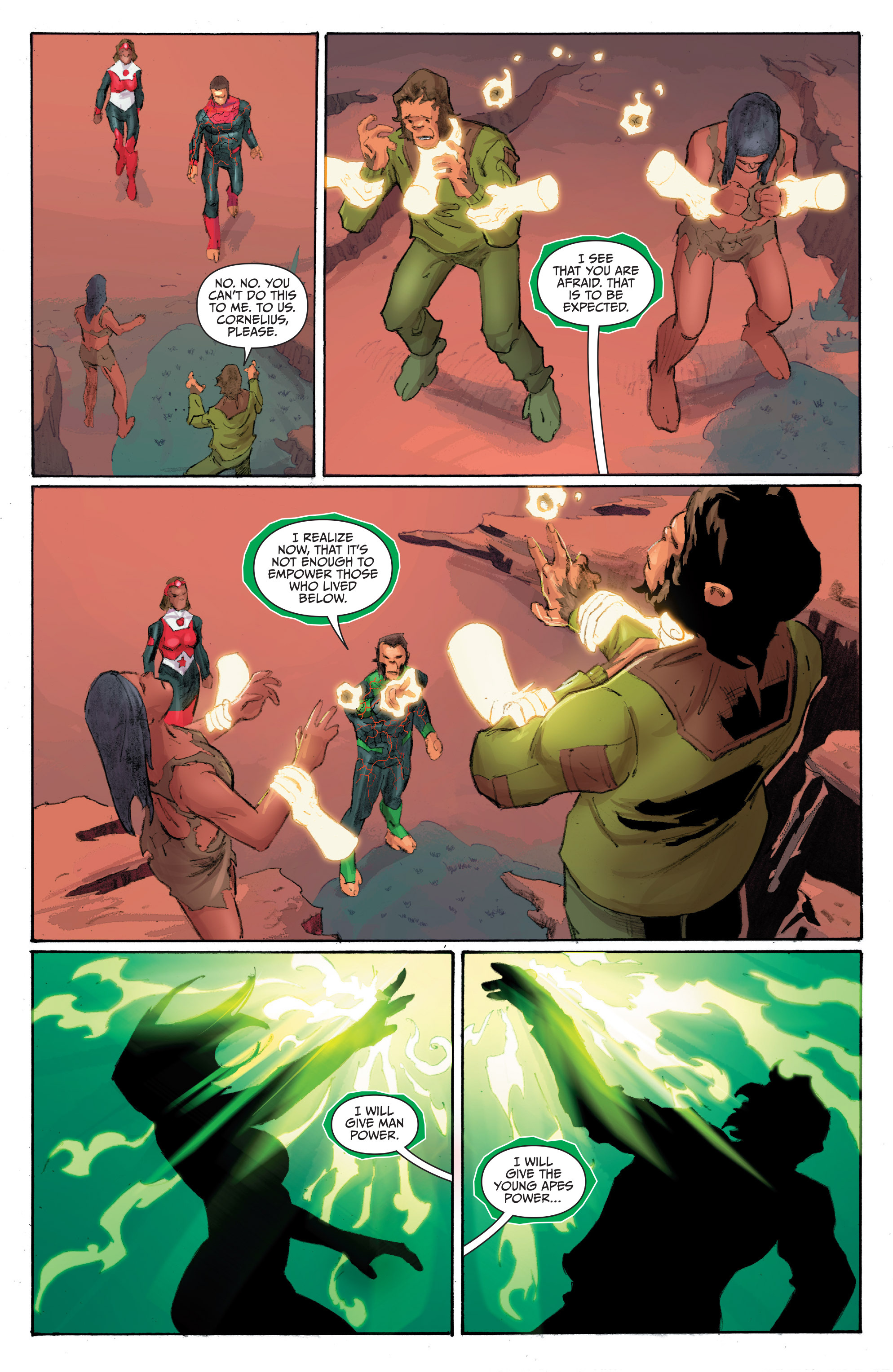 Planet of the Apes/Green Lantern (2017) issue 4 - Page 21