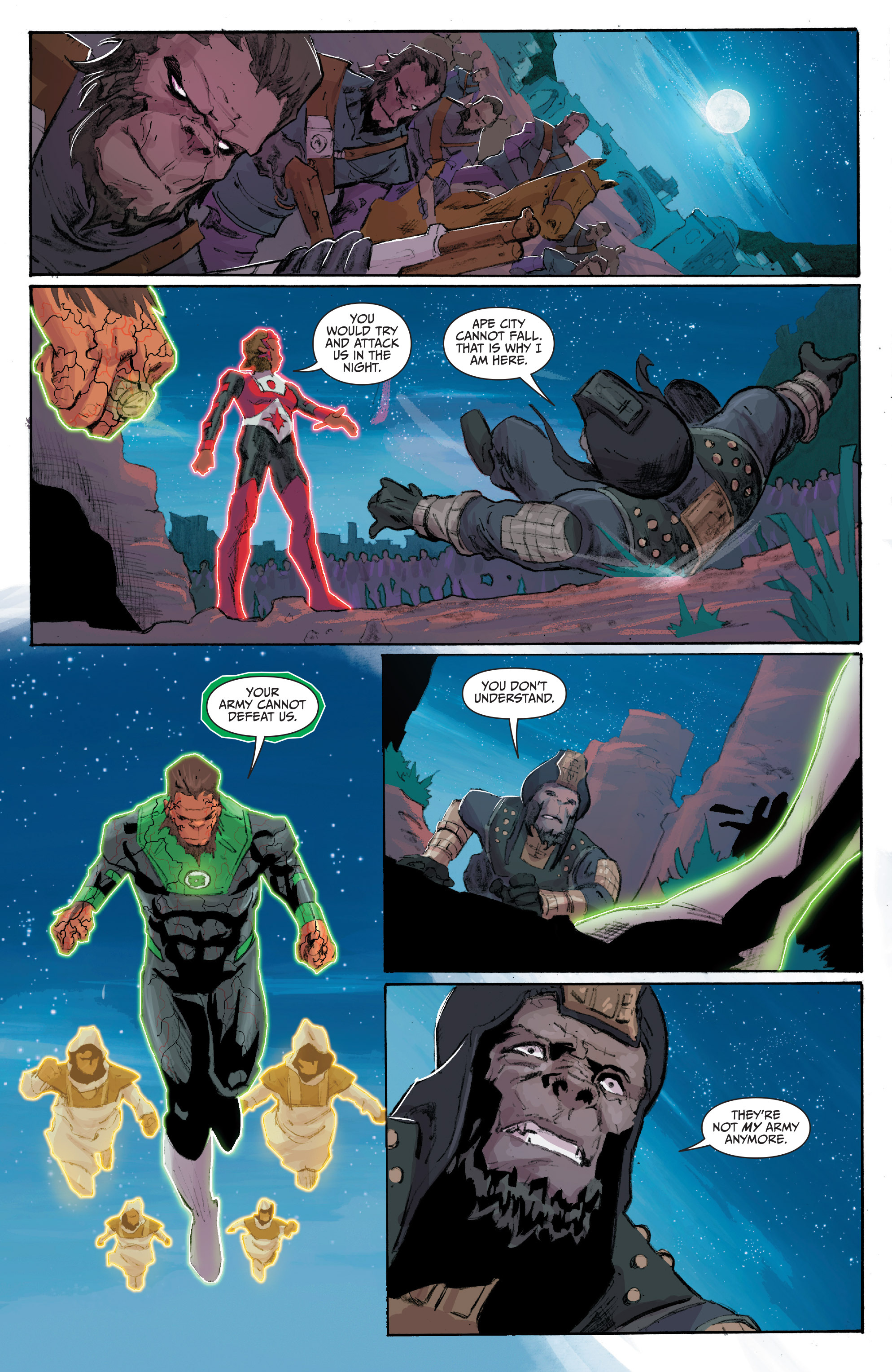 Planet of the Apes/Green Lantern (2017) issue 4 - Page 23