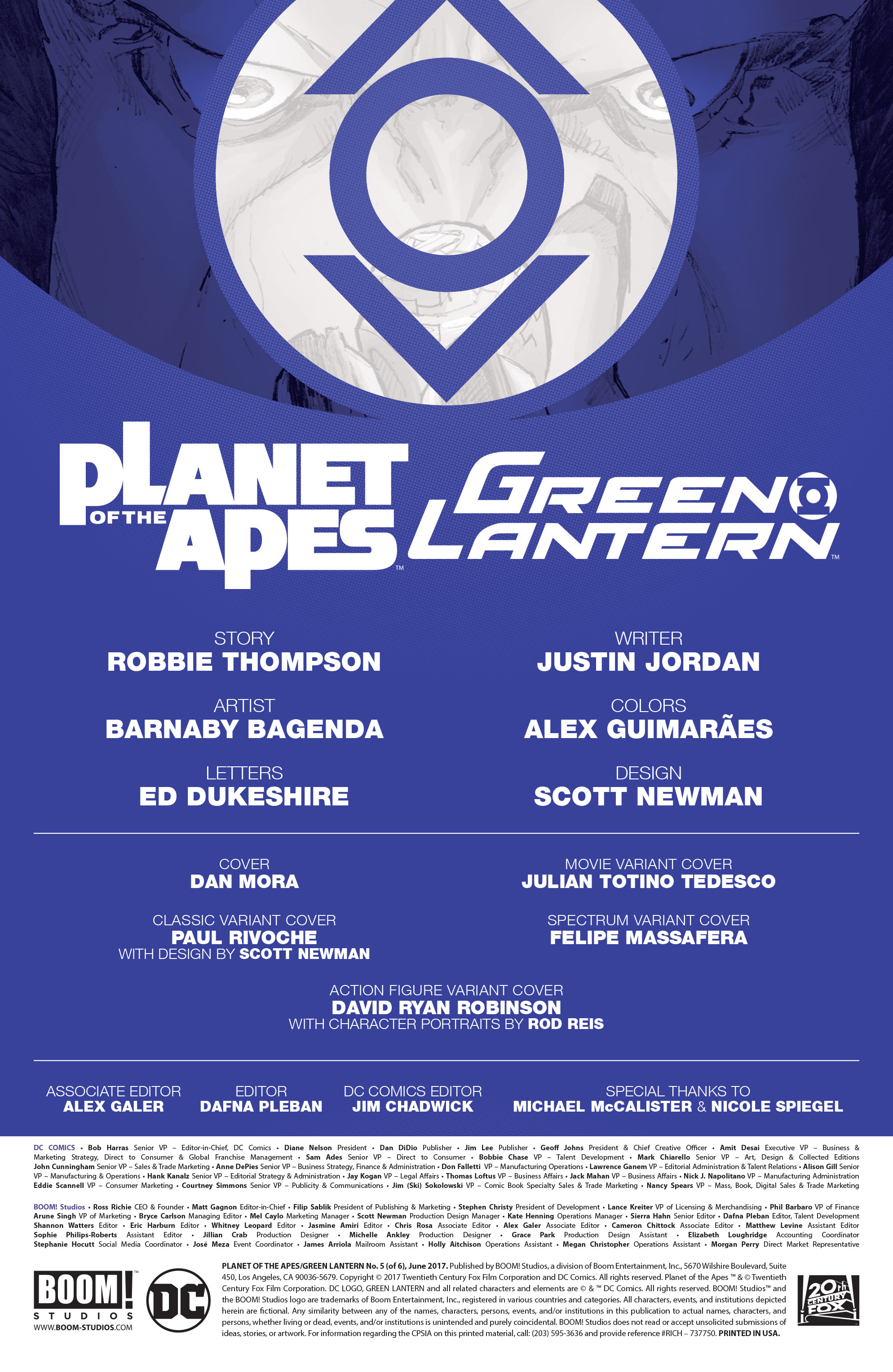 Planet of the Apes/Green Lantern (2017) issue 5 - Page 2