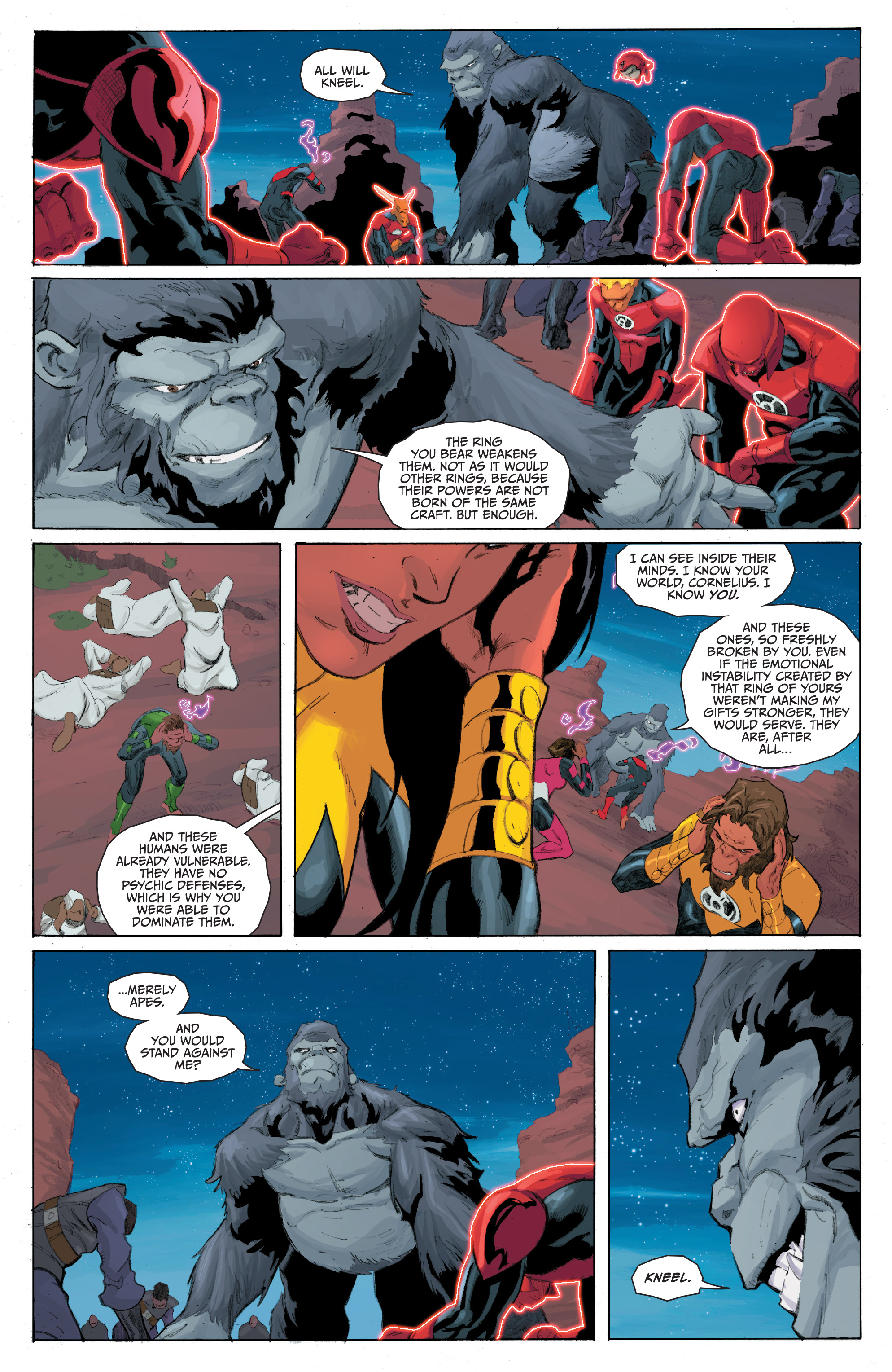 Planet of the Apes/Green Lantern (2017) issue 5 - Page 7