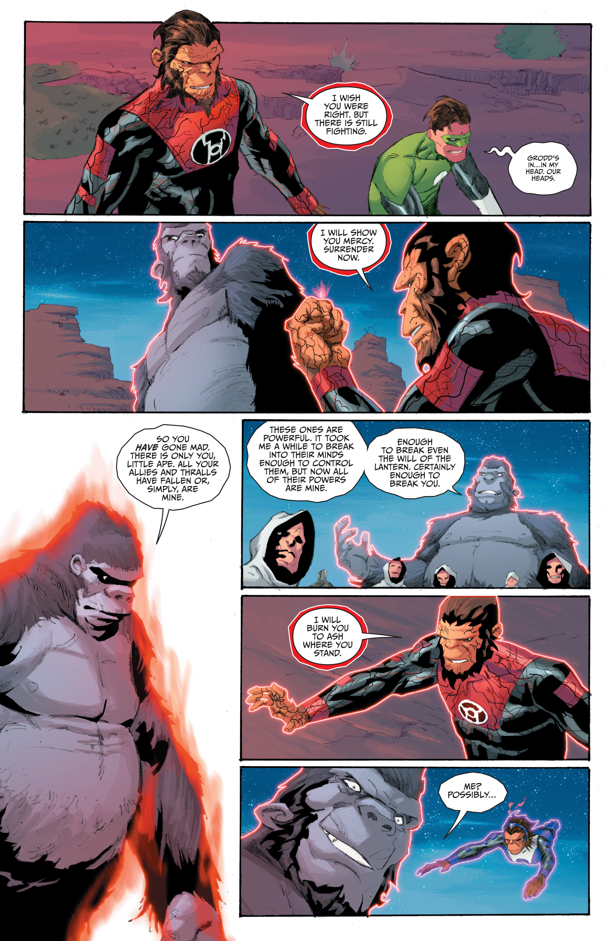 Planet of the Apes/Green Lantern (2017) issue 5 - Page 17