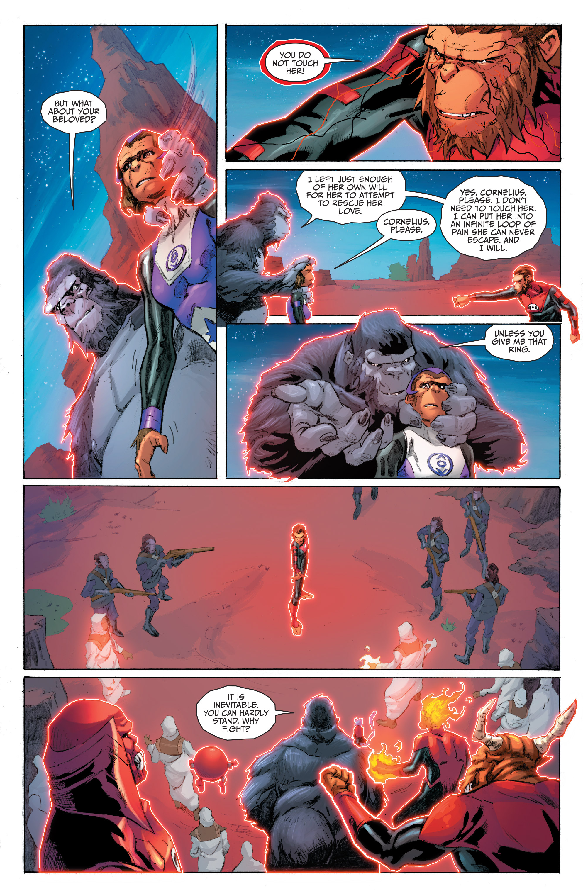 Planet of the Apes/Green Lantern (2017) issue 5 - Page 18