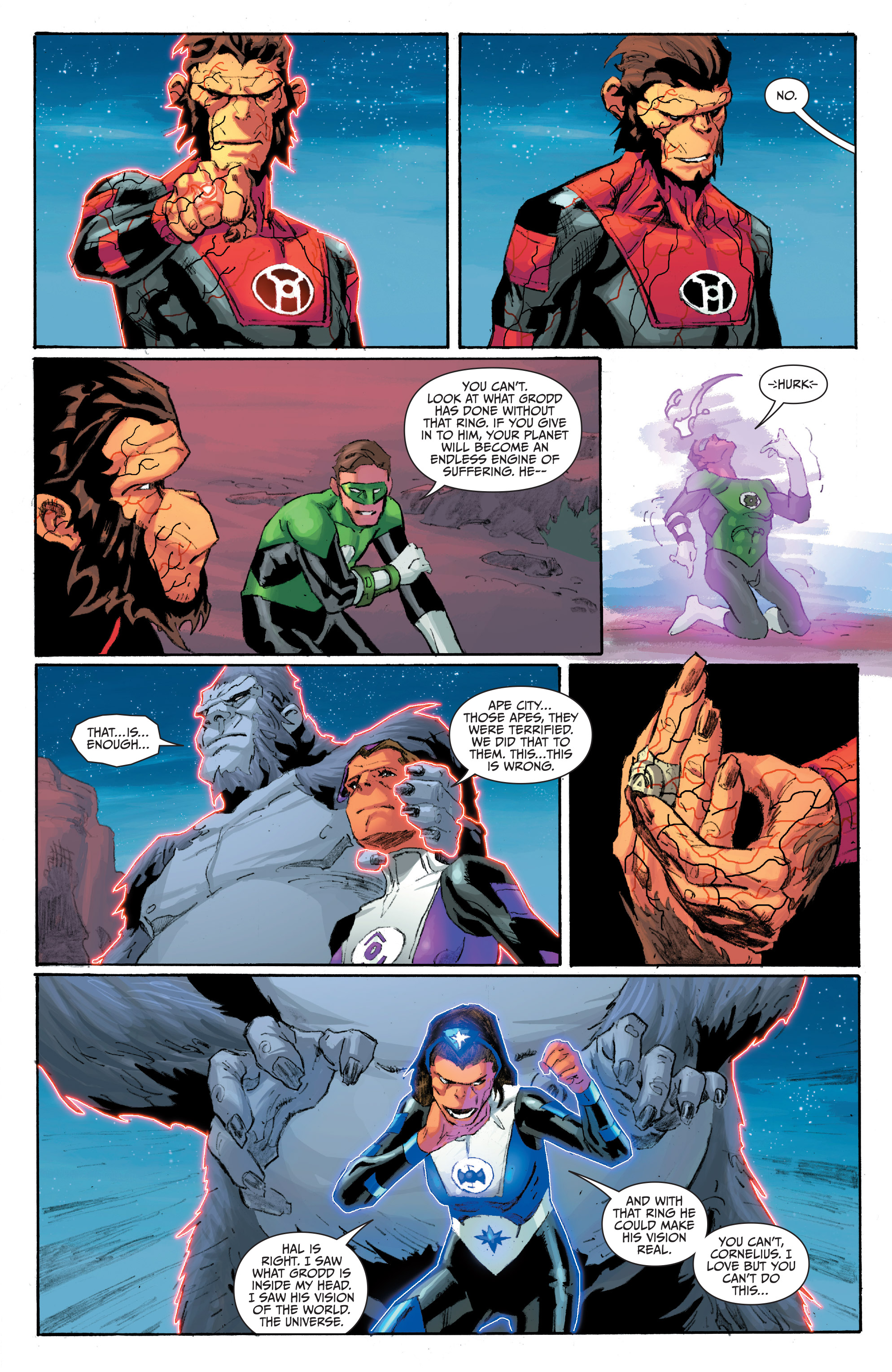 Planet of the Apes/Green Lantern (2017) issue 5 - Page 19