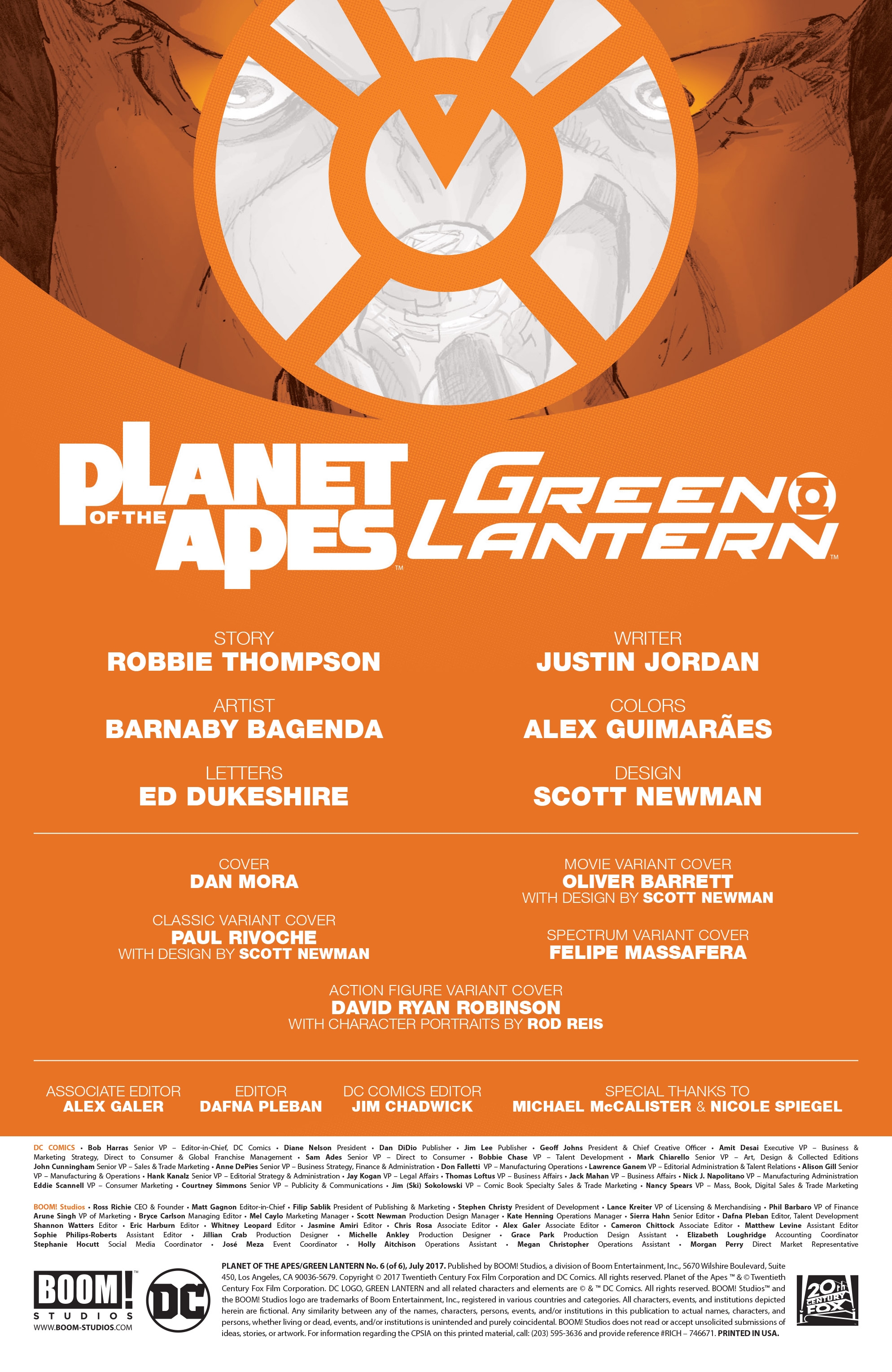 Planet of the Apes/Green Lantern (2017): Chapter 6 - Page 2