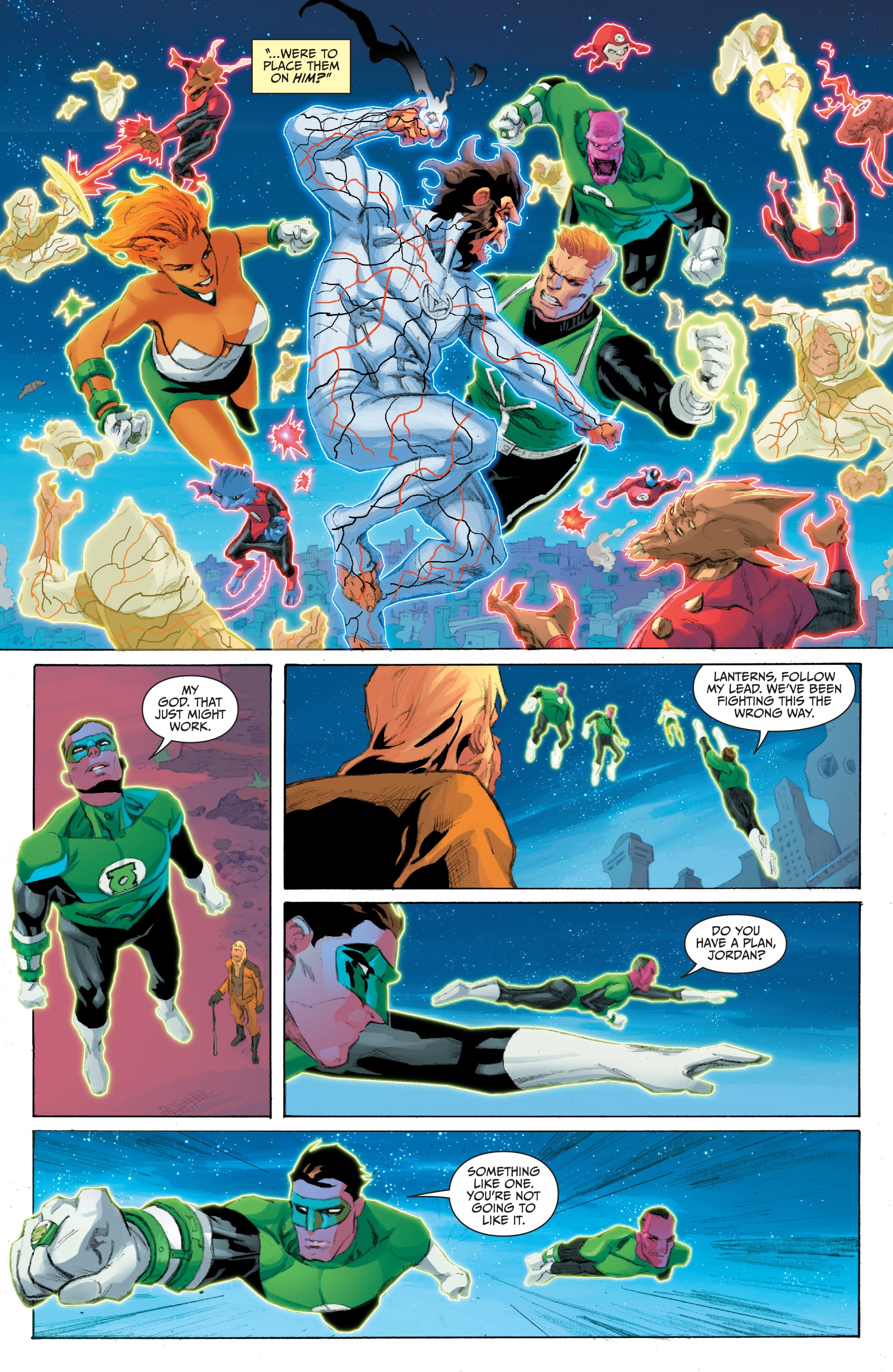 Planet of the Apes/Green Lantern (2017) issue 6 - Page 14