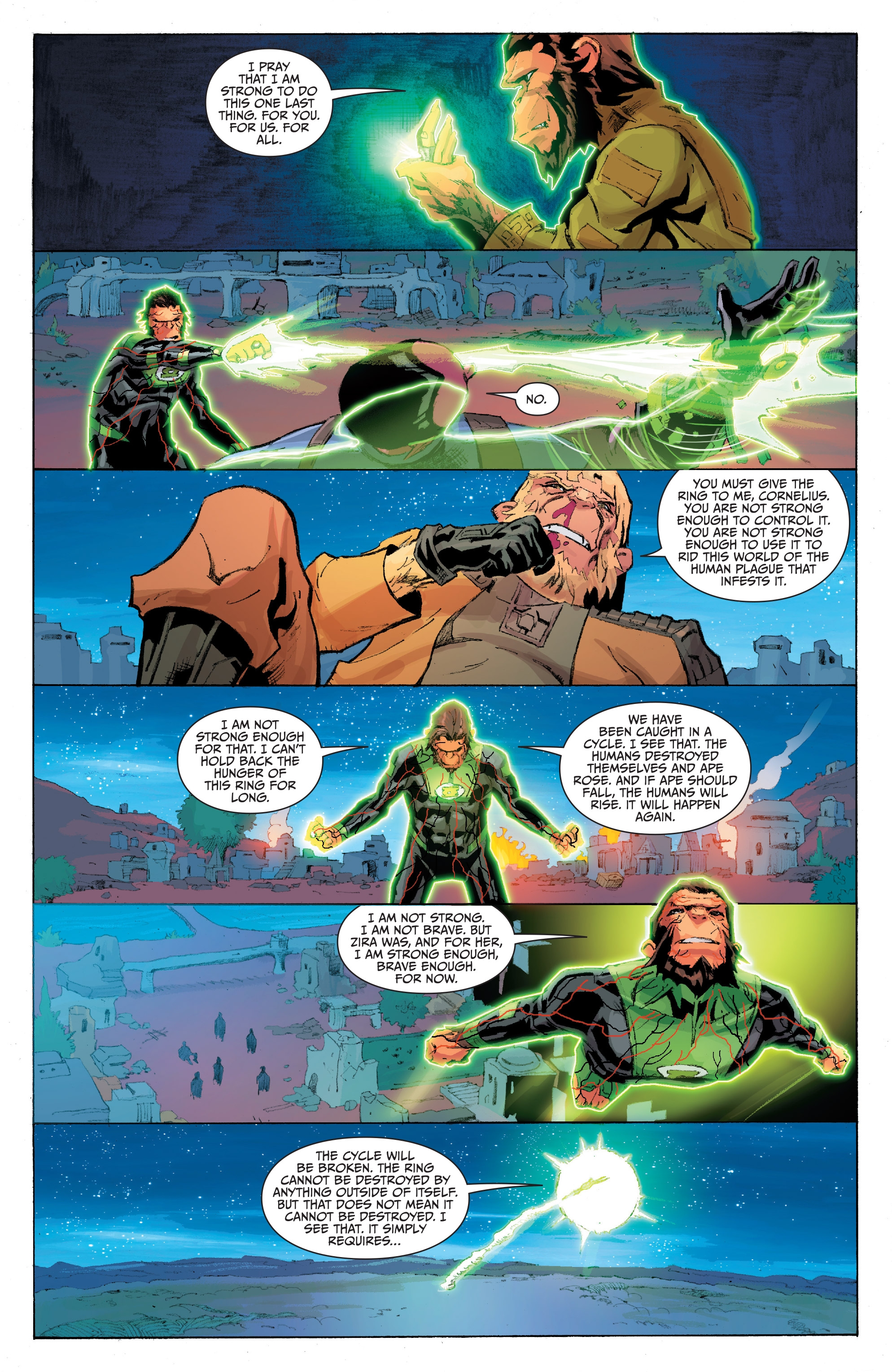 Planet of the Apes/Green Lantern (2017) issue 6 - Page 19