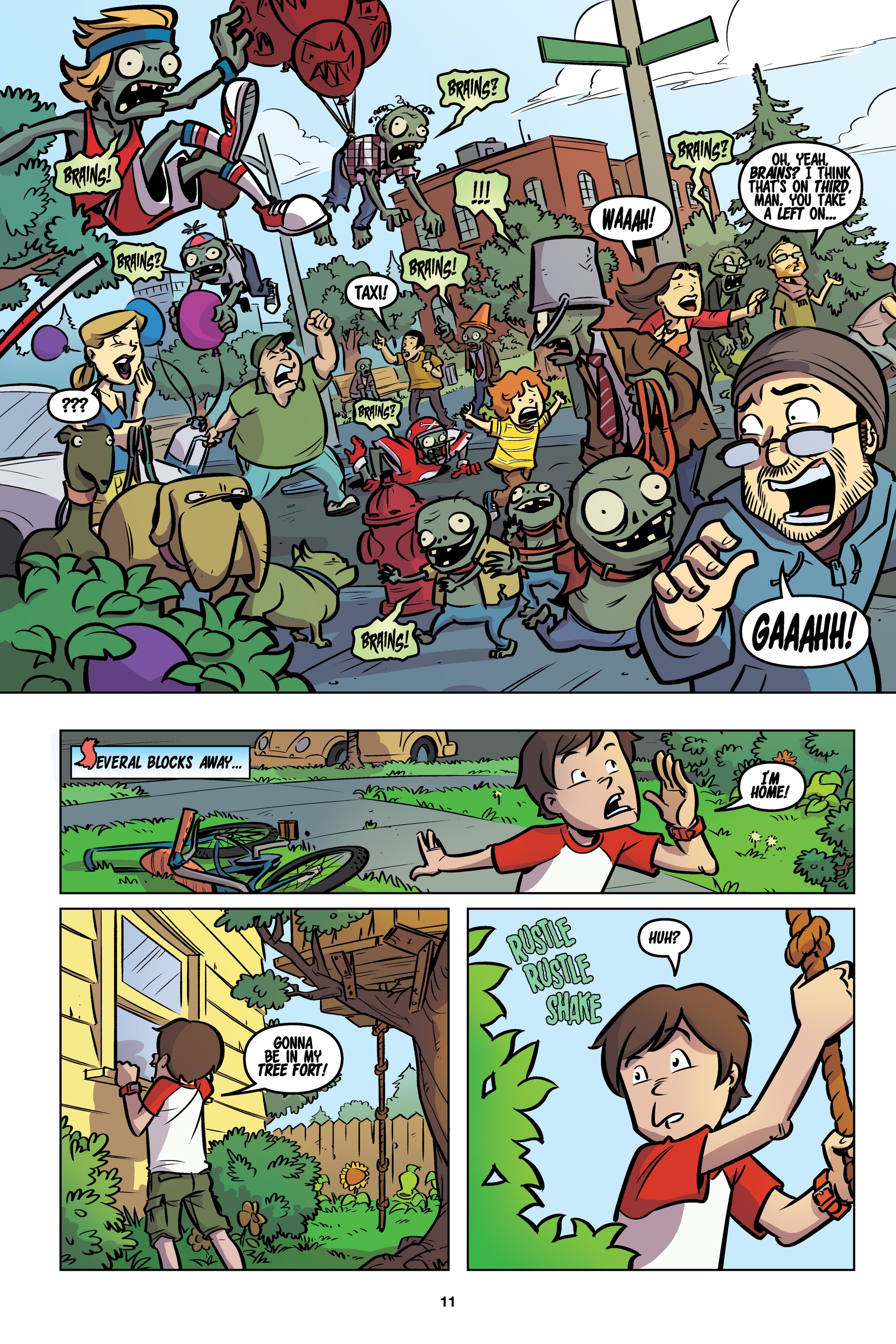 Plants vs. Zombies Zomnibus (2021-) issue Vol. 1 - Page 13