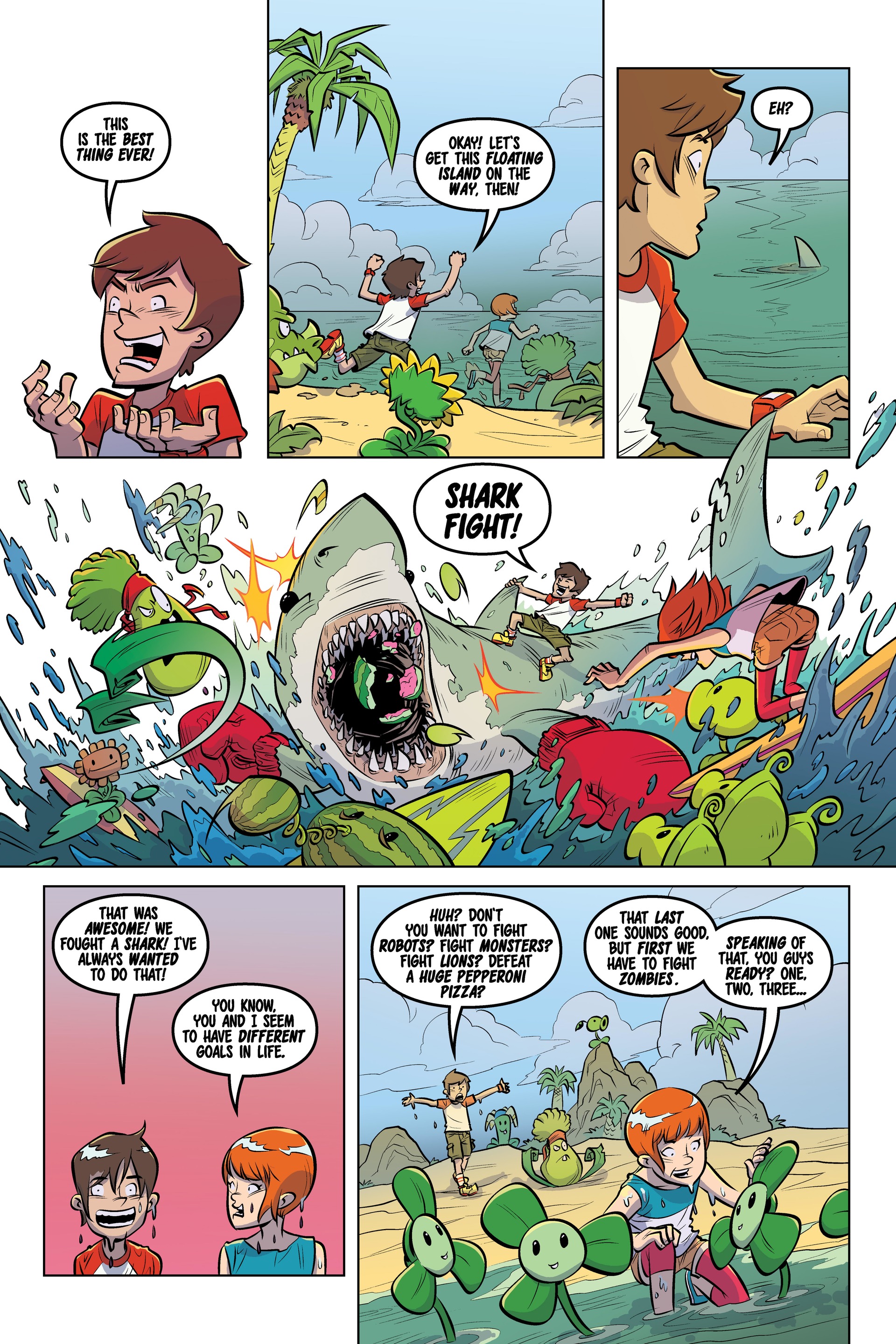 Plants vs. Zombies Zomnibus (2021-) issue Vol. 1 - Page 134