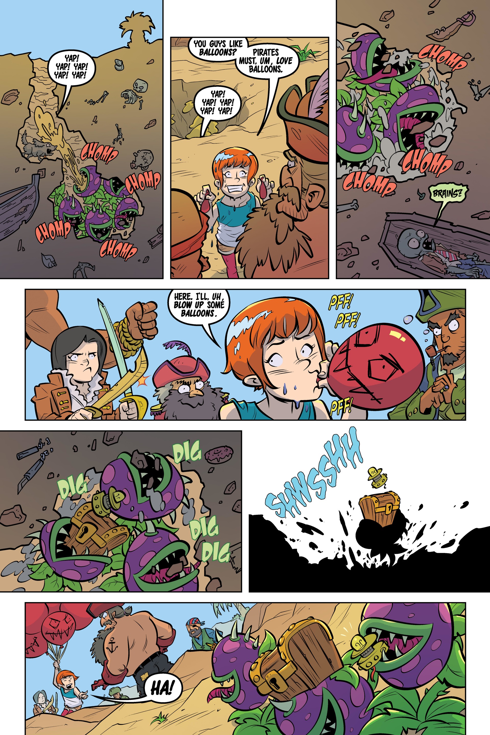 Plants vs. Zombies Zomnibus (2021-) issue Vol. 1 - Page 143