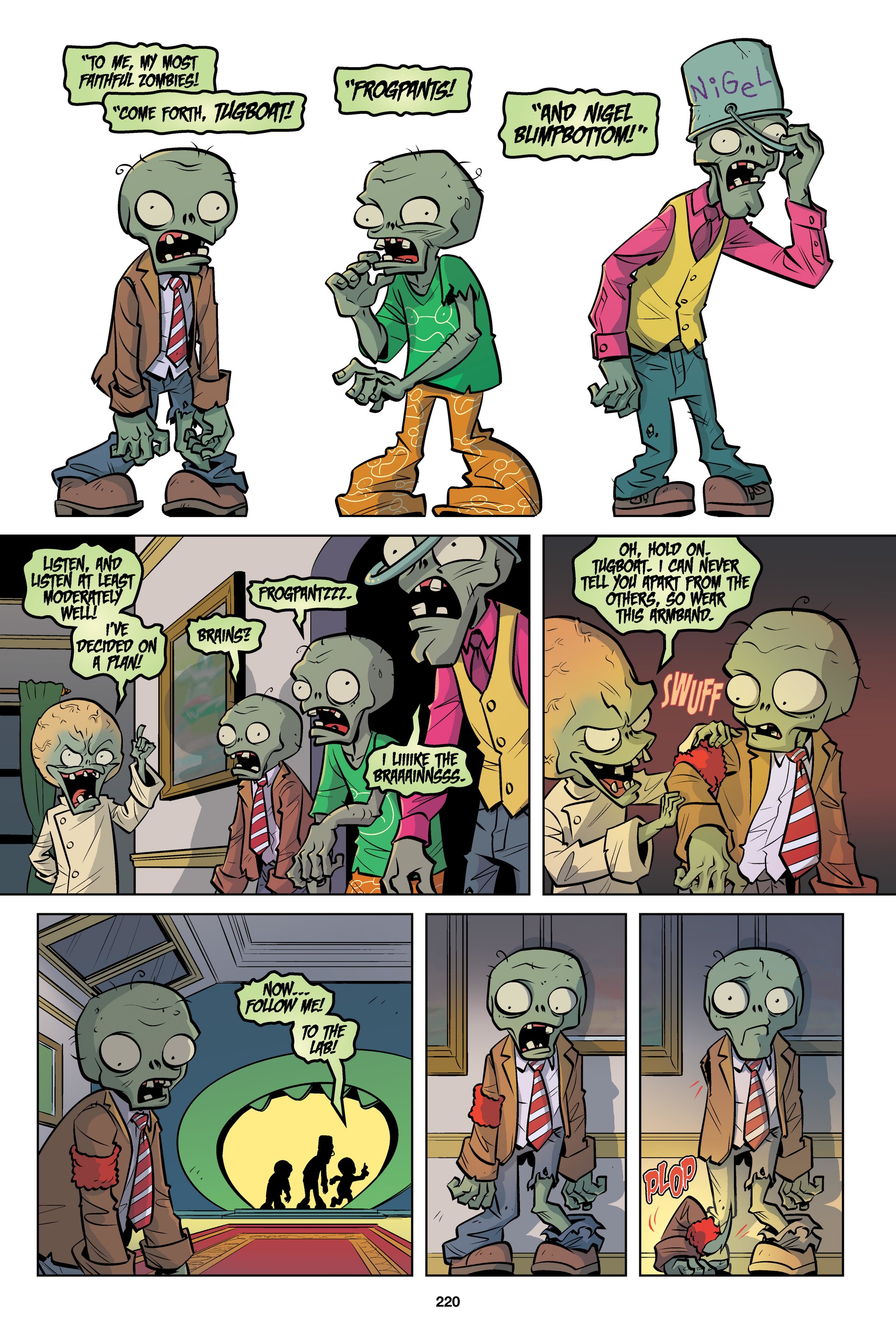 Plants vs. Zombies Zomnibus (2021-) issue Vol. 1 - Page 222