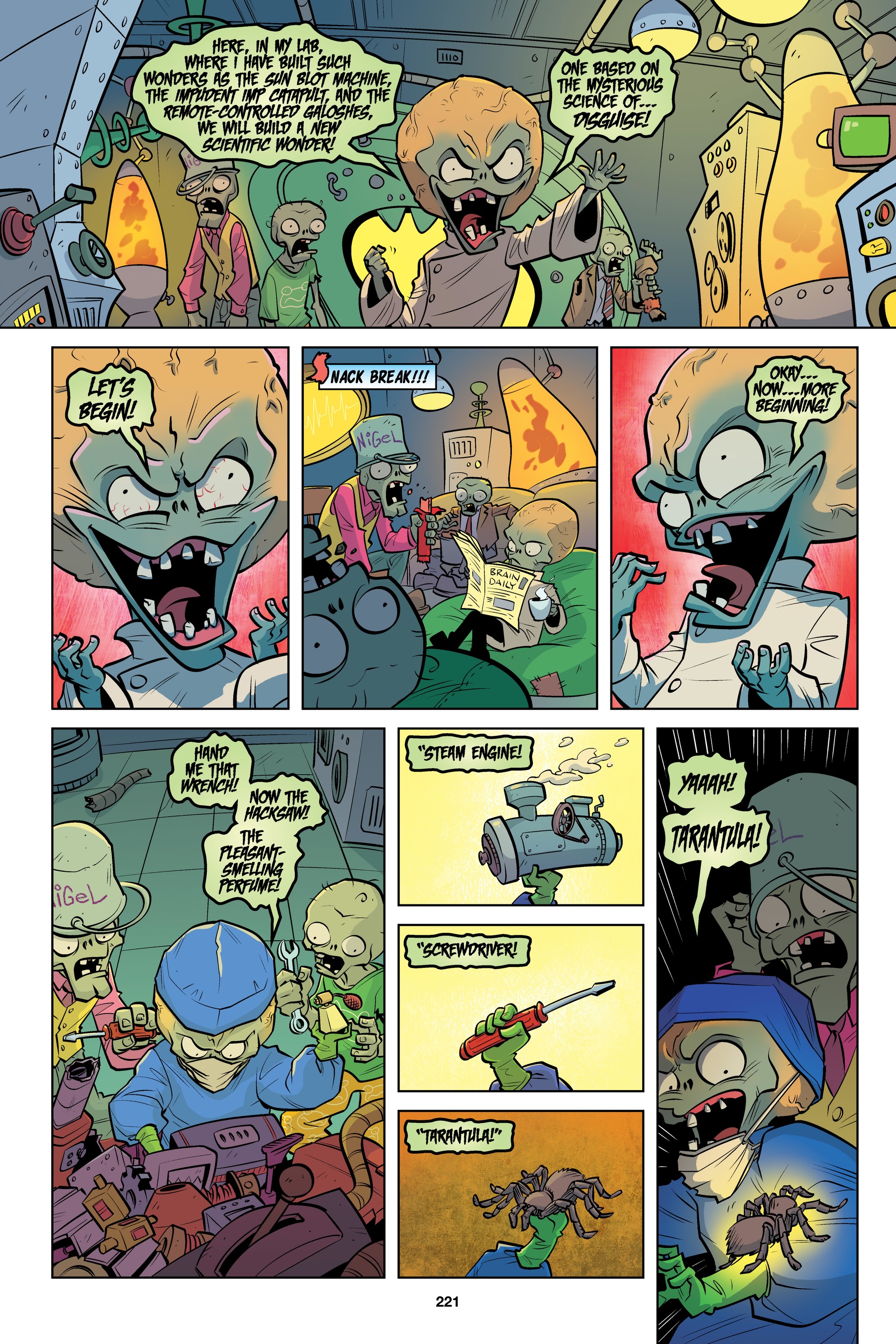 Plants vs. Zombies Zomnibus (2021-) issue Vol. 1 - Page 223