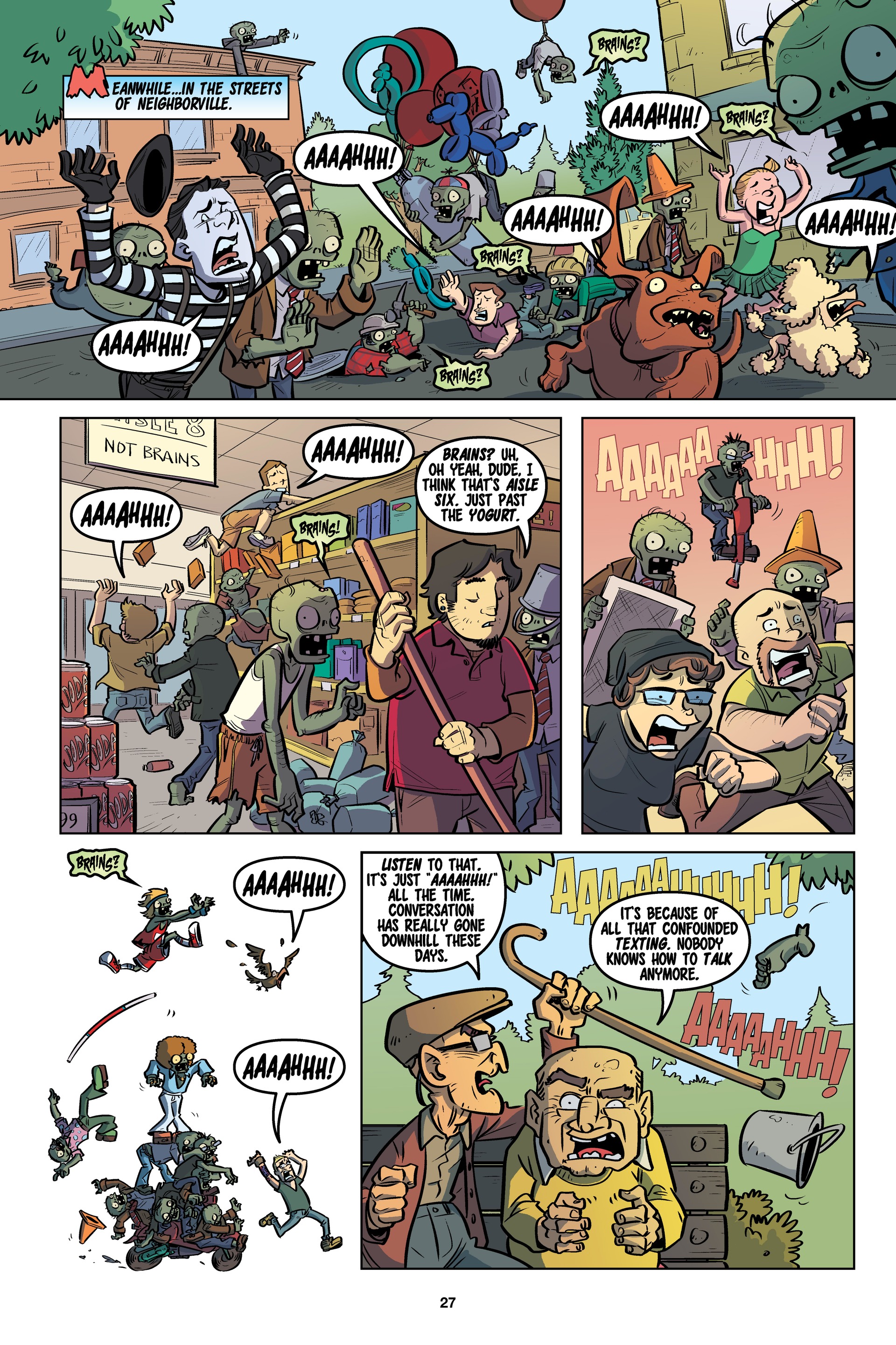 Plants vs. Zombies Zomnibus (2021-) issue Vol. 1 - Page 29