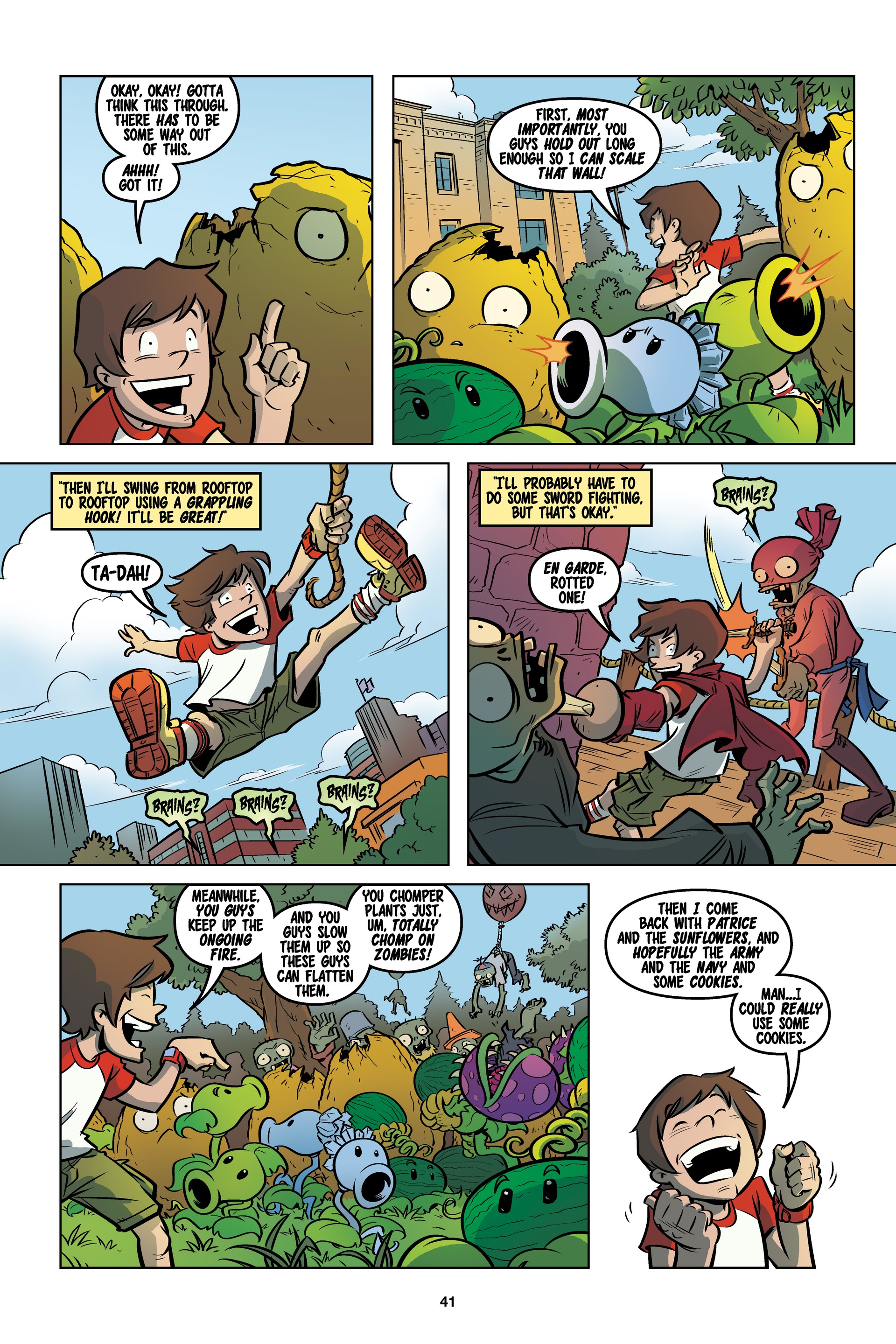 Plants vs. Zombies Zomnibus (2021-) issue Vol. 1 - Page 43