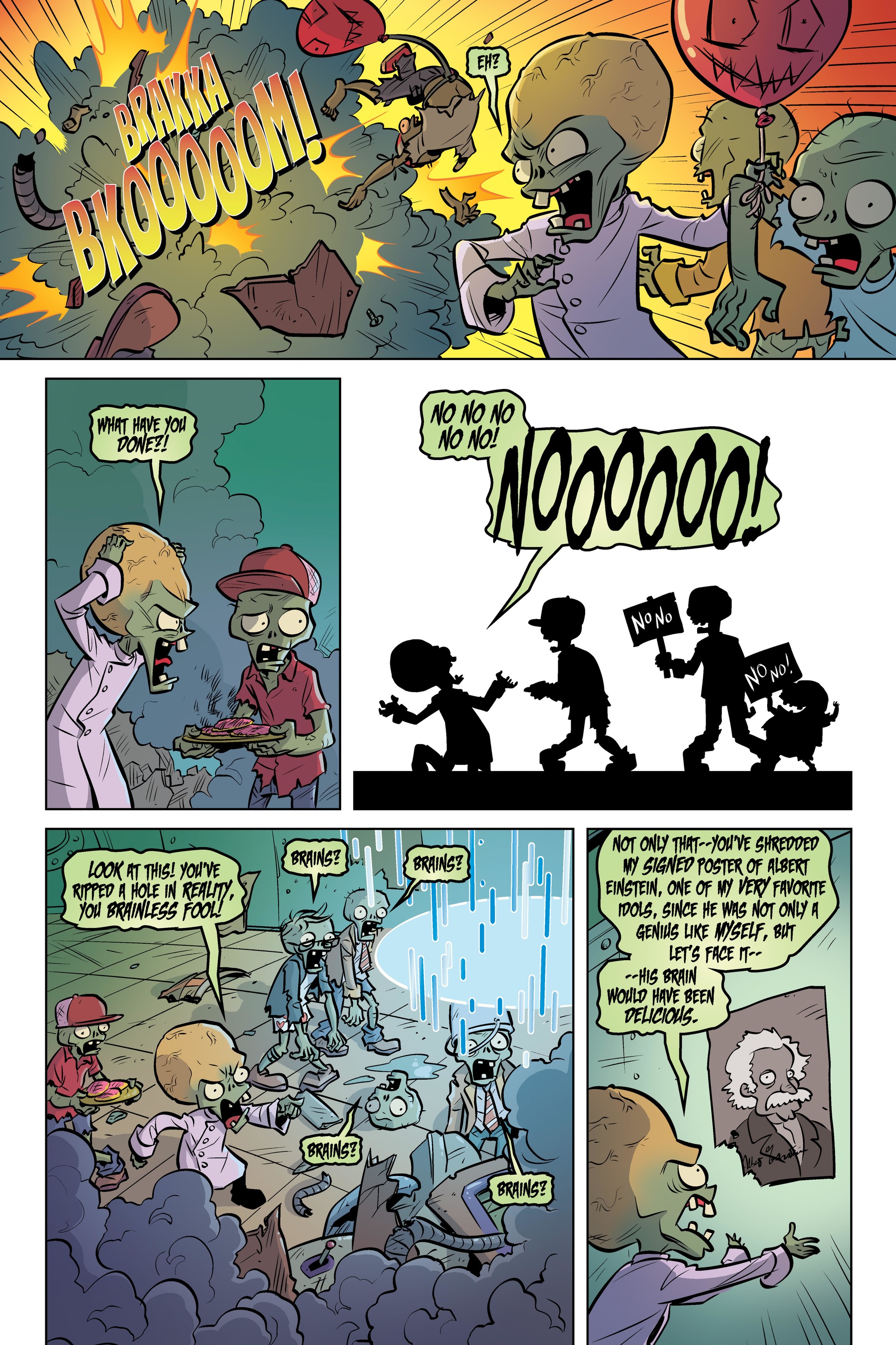 Plants vs zombies comic - 88 фото