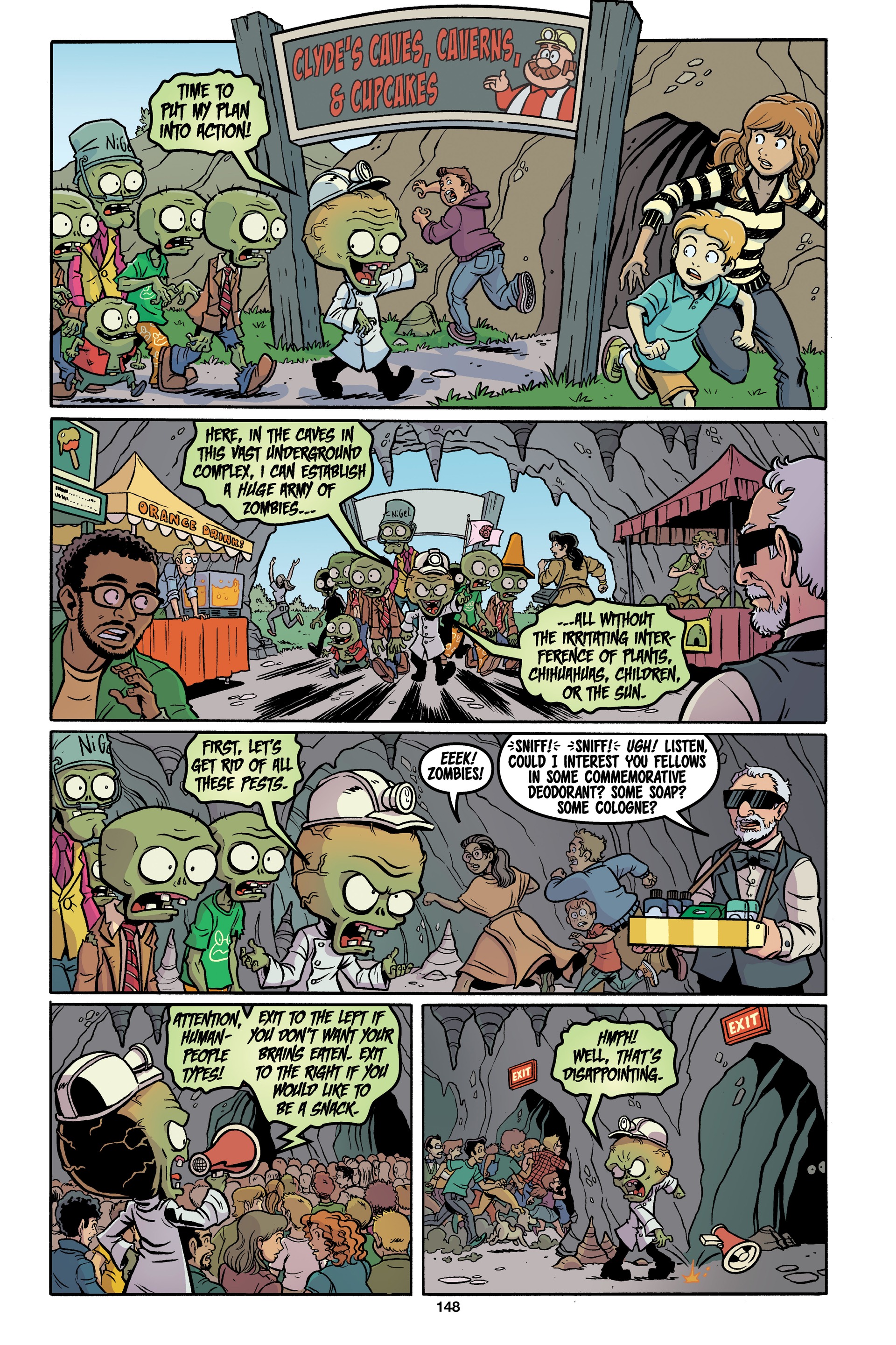 Plants vs. Zombies Zomnibus (2021-) issue Vol. 2 - Page 150