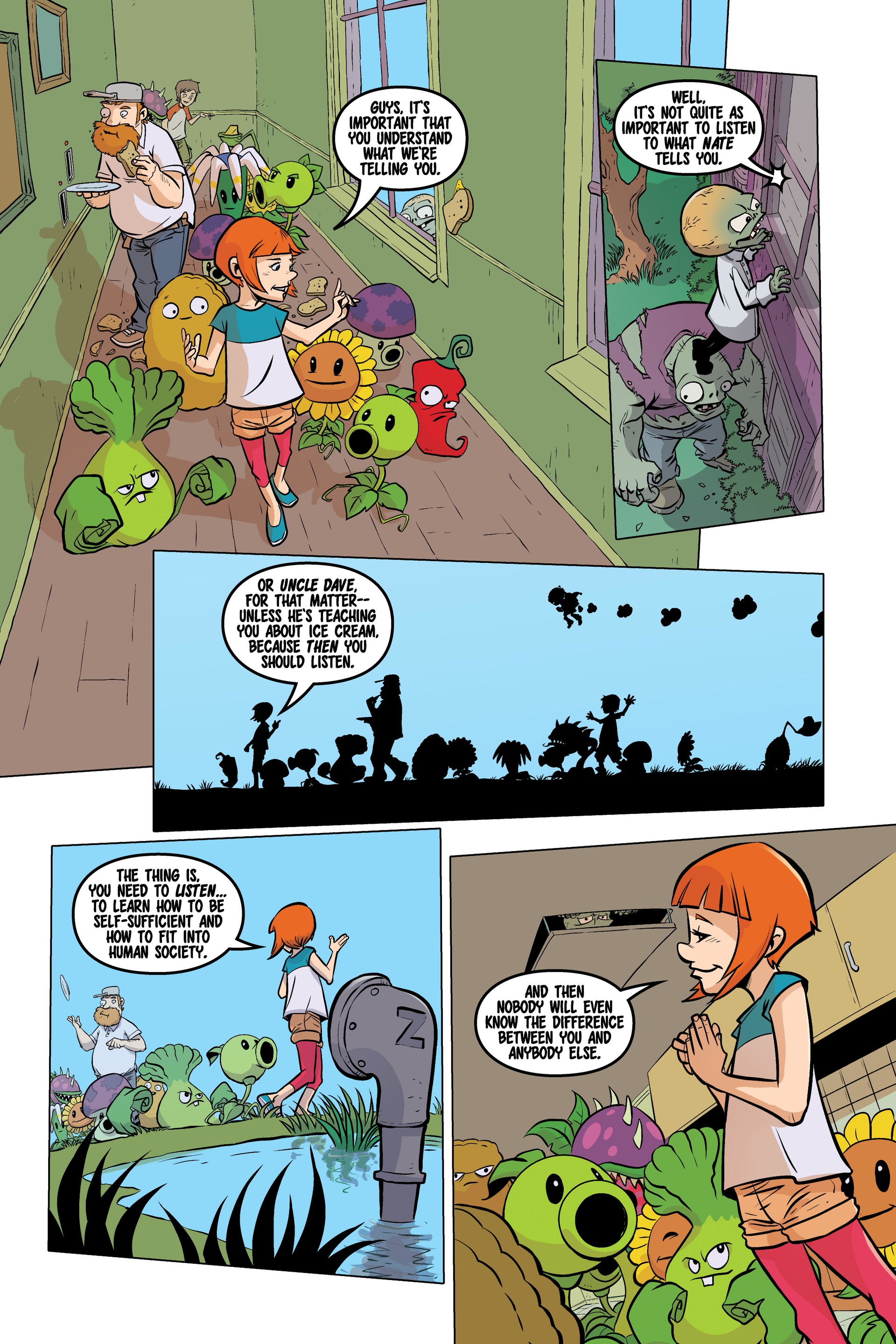 Plants Vs Zombies Zomnibus 2021 Chapter Vol 2 Page 1 1360