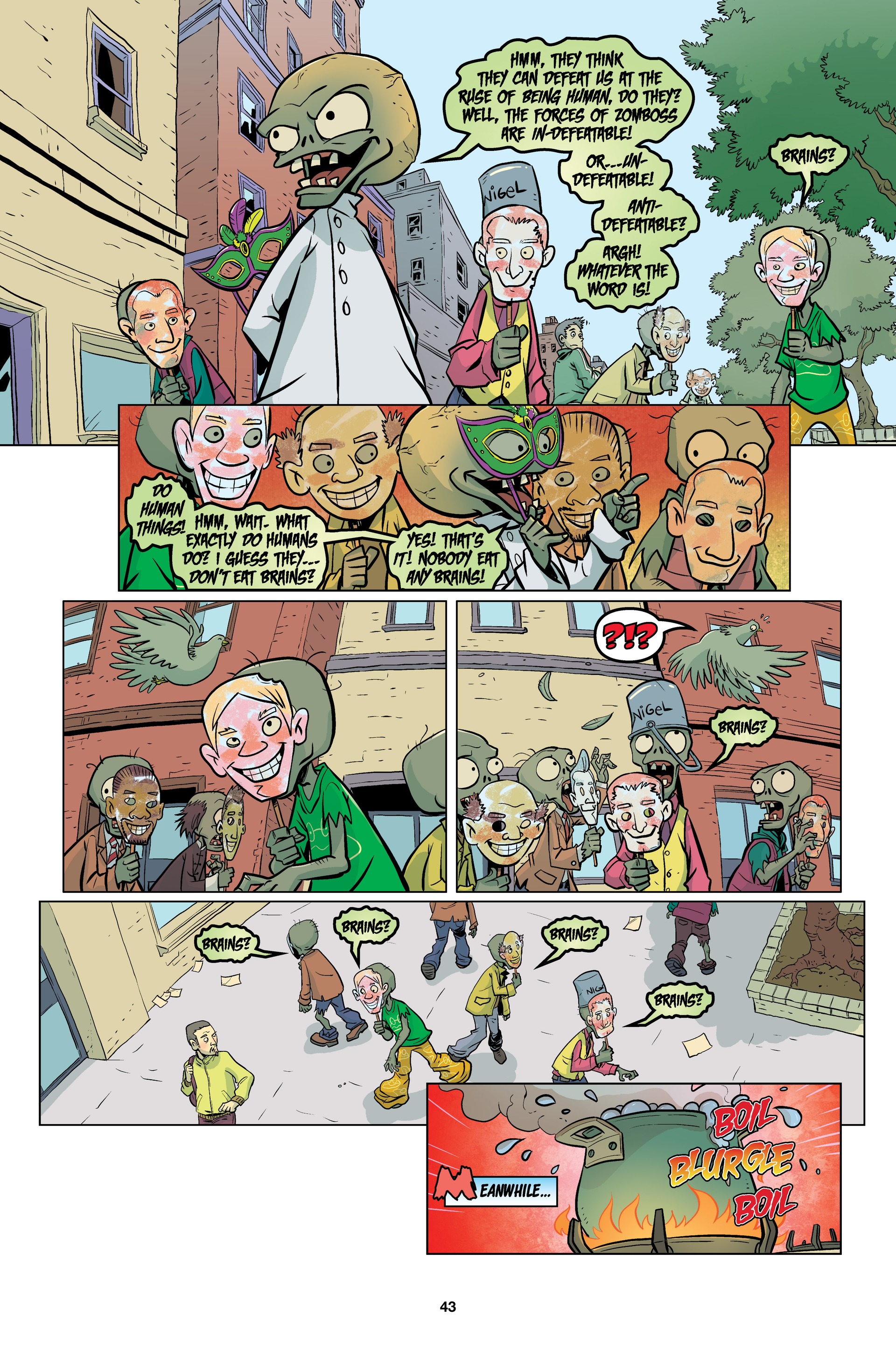 Plants vs. Zombies Zomnibus (2021-) issue Vol. 2 - Page 45