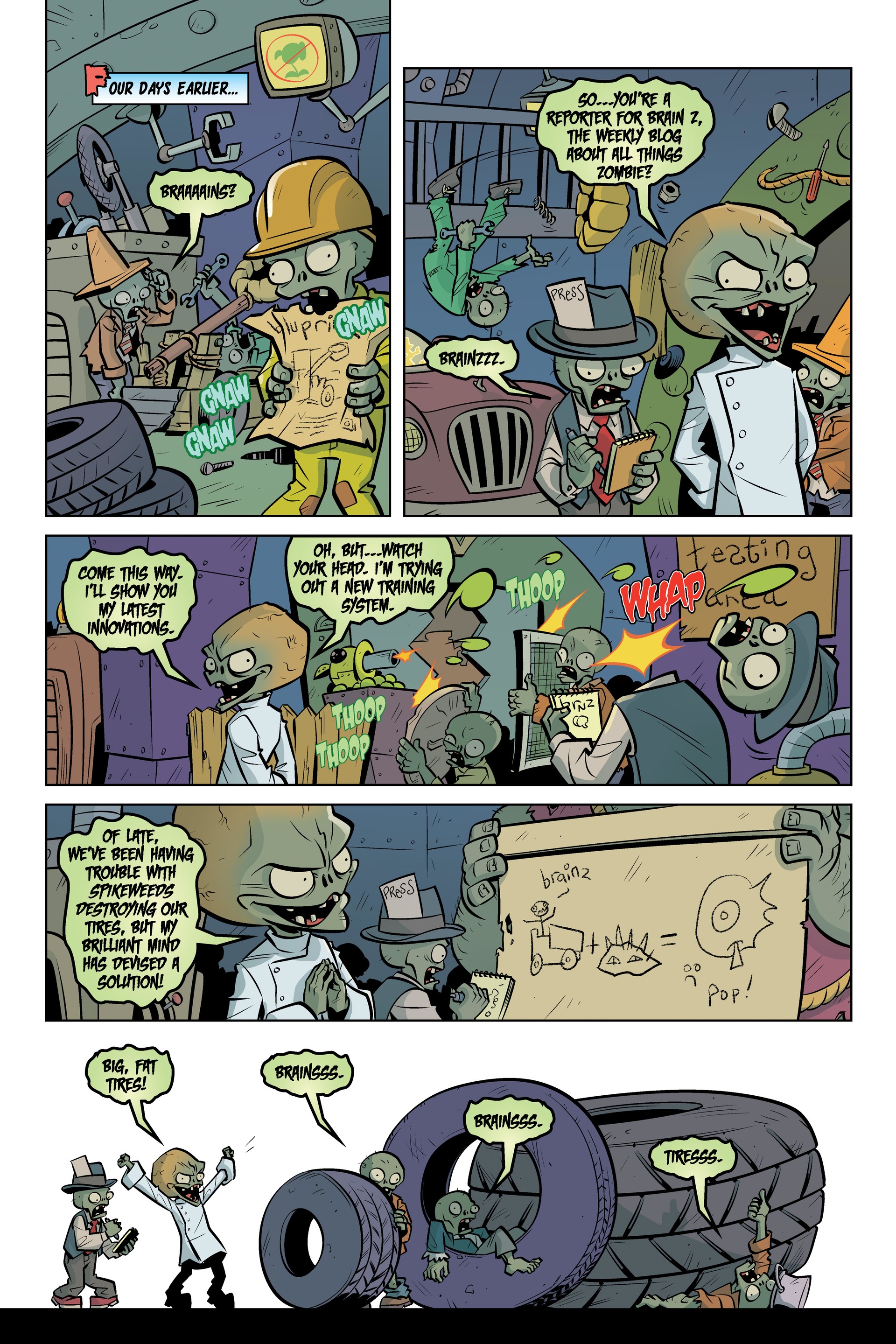 Plants vs. Zombies Zomnibus (2021-) issue Vol. 2 - Page 75