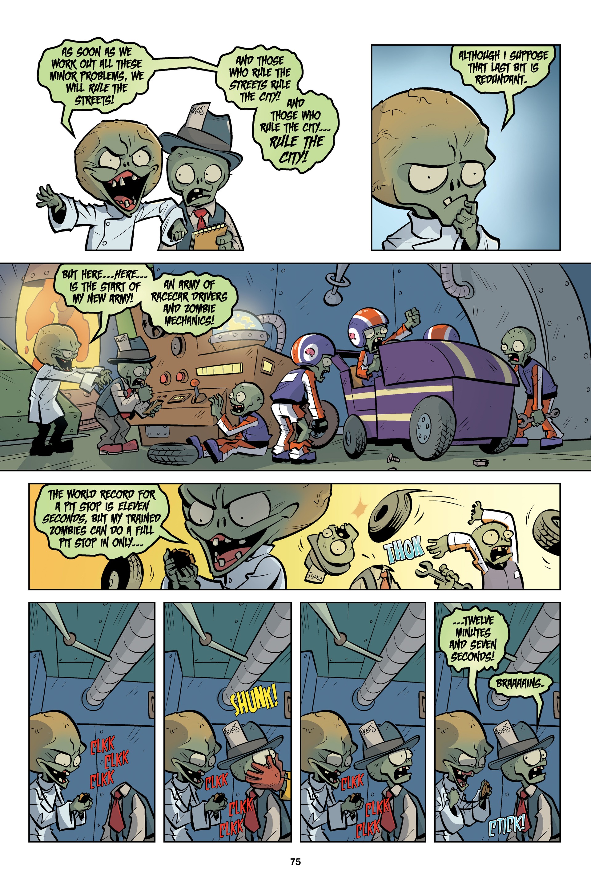 Plants vs. Zombies Zomnibus (2021-) issue Vol. 2 - Page 77