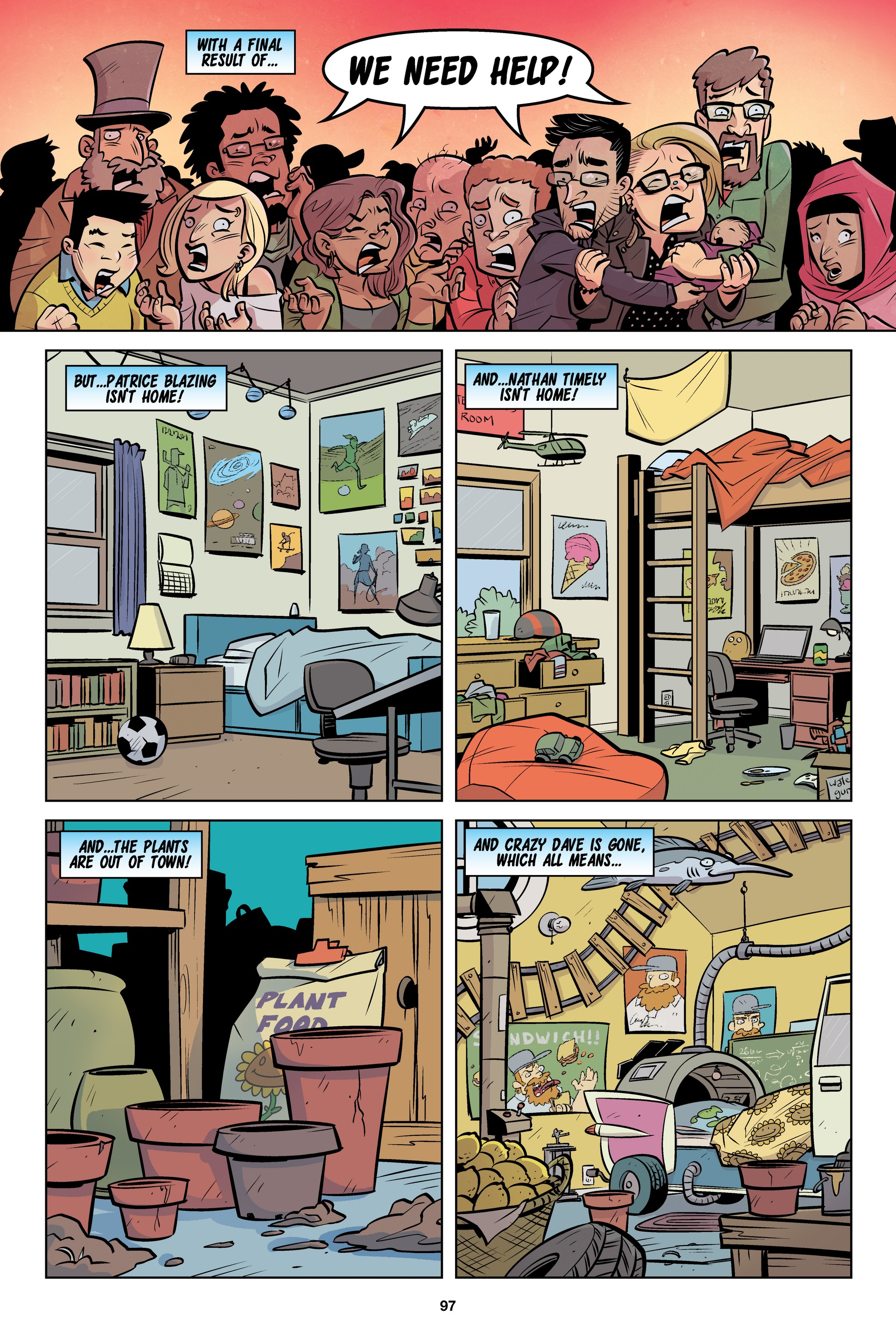 Plants vs. Zombies Zomnibus (2021-) issue Vol. 2 - Page 99