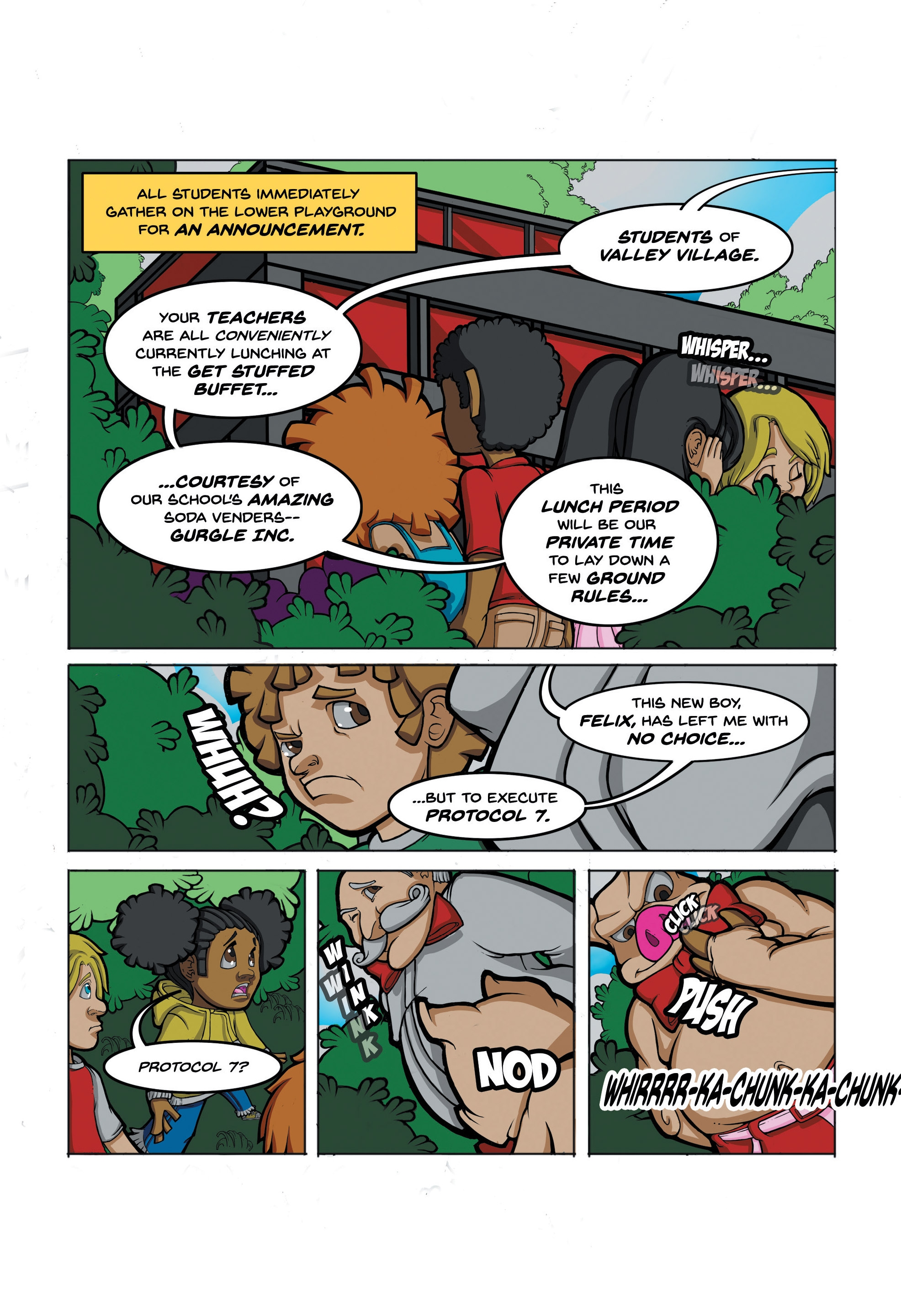 Playground: Attack of the Gurgle Bots!!! (2018) issue 1 - Page 19