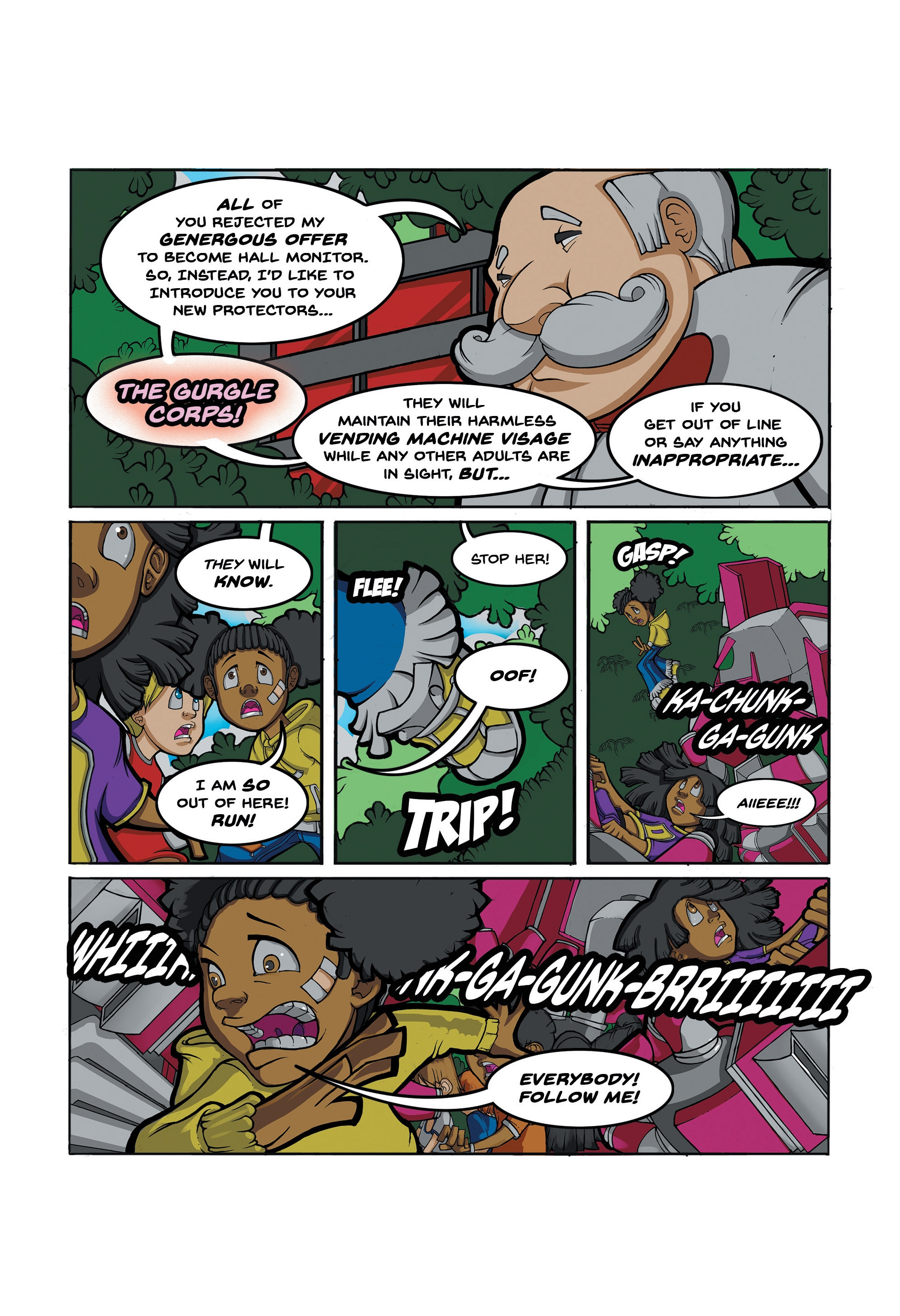 Playground: Attack of the Gurgle Bots!!! (2018) issue 1 - Page 21