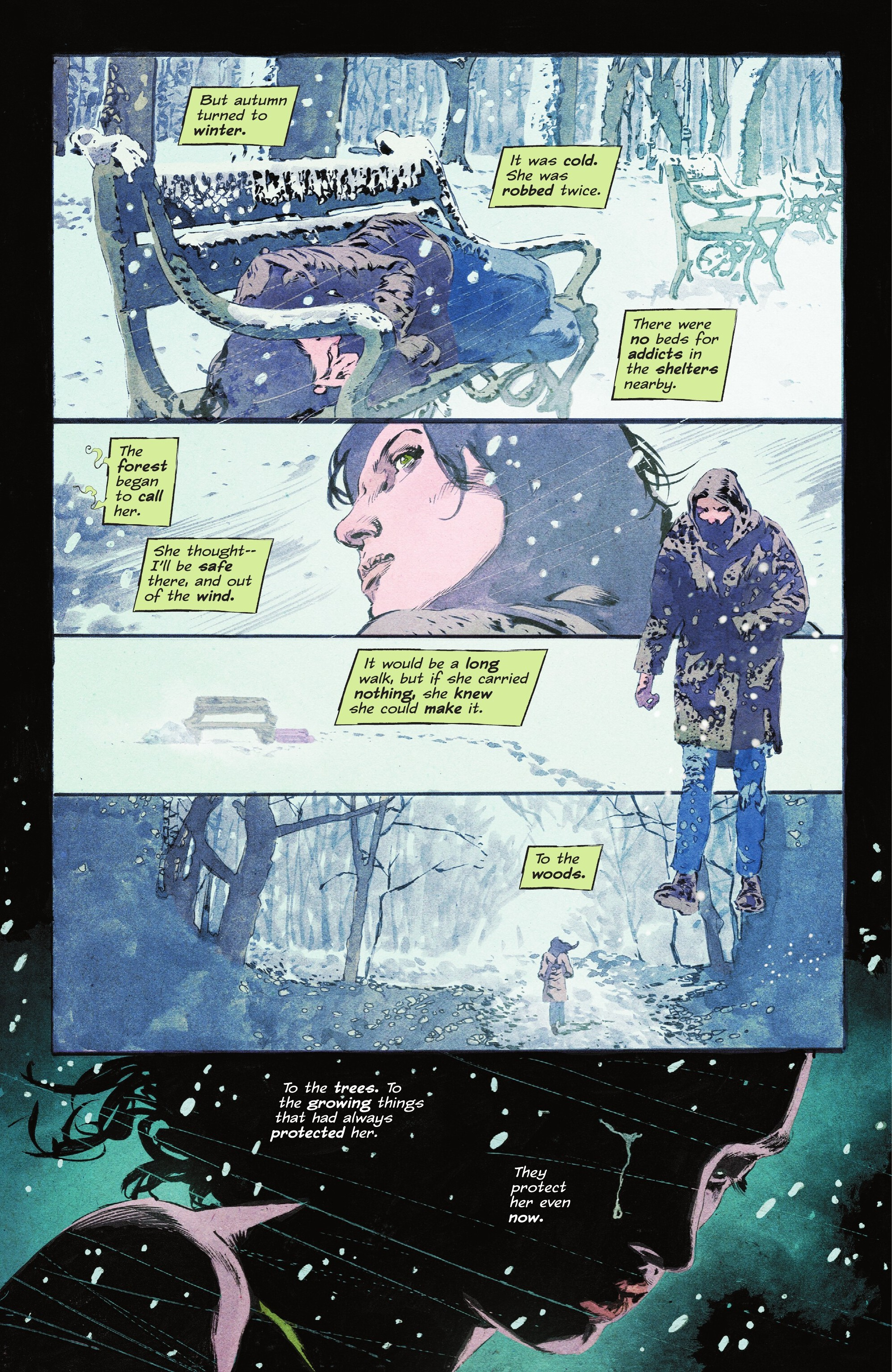 Poison Ivy / Swamp Thing: Feral Trees (2024-): Chapter 1 - Page 32