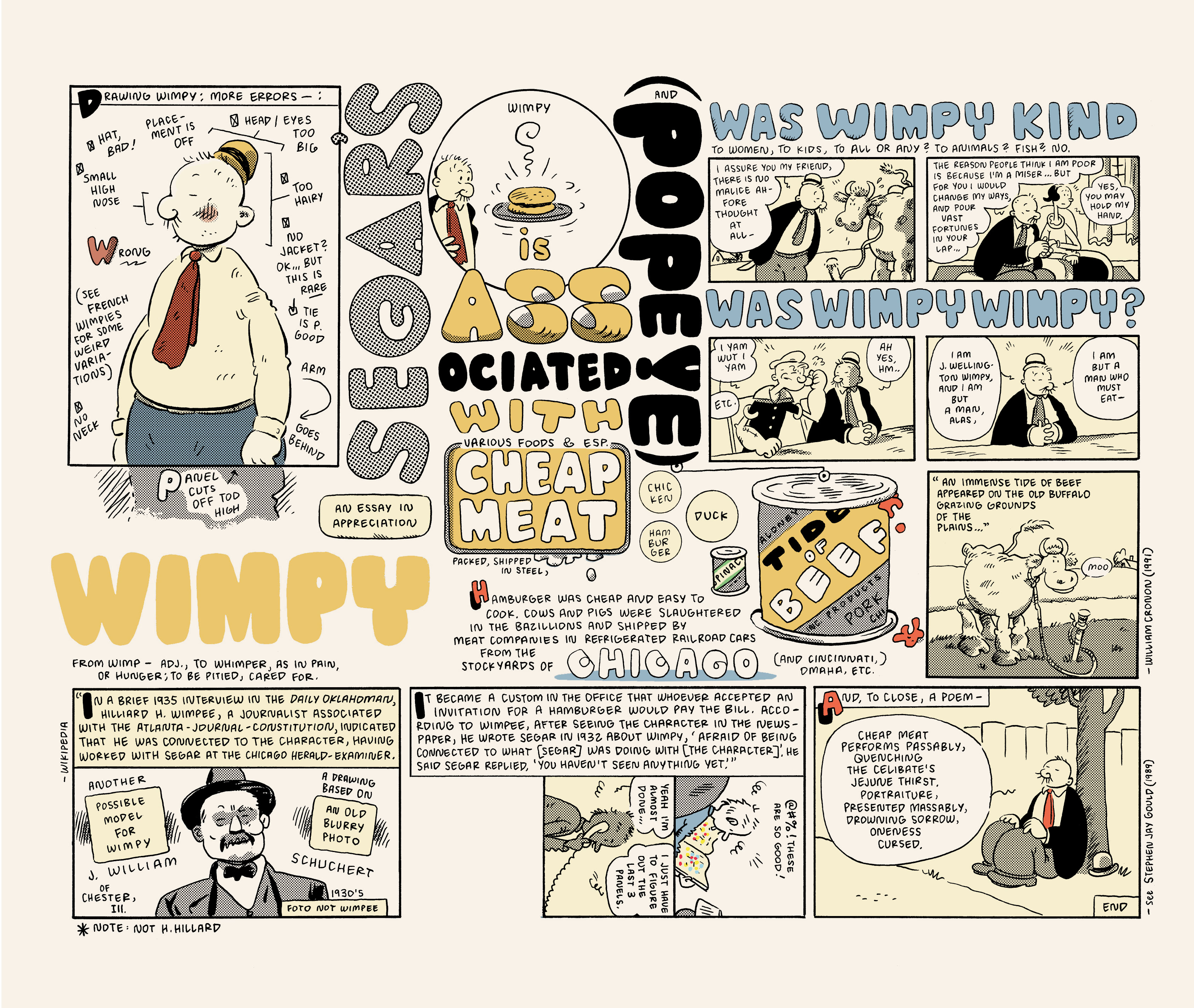 <{ $series->title }} issue Vol. 2: Wimpy and His Hamburgers - Page 6