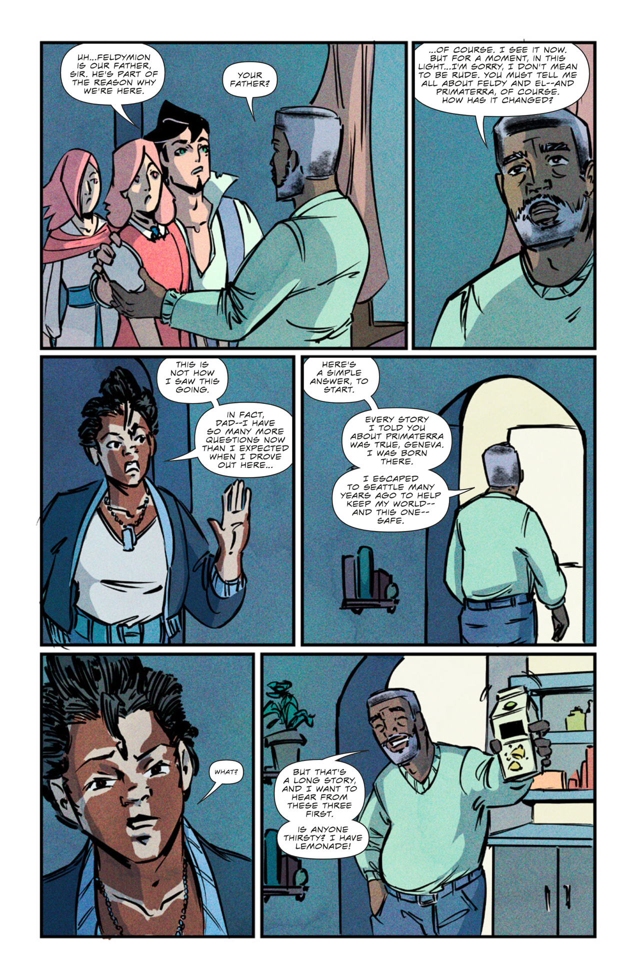 <{ $series->title }} issue 3 - Page 12