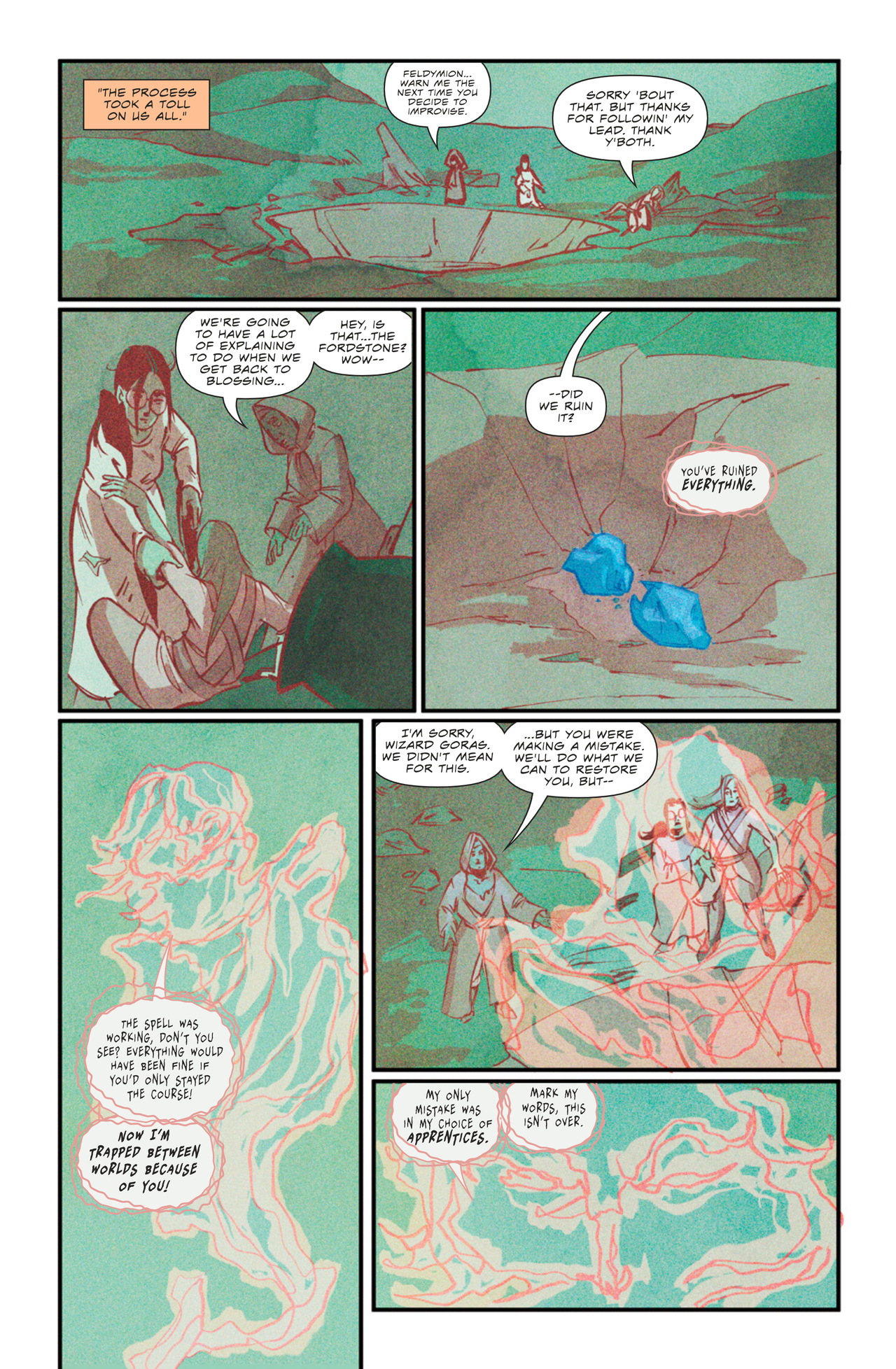 <{ $series->title }} issue 3 - Page 19