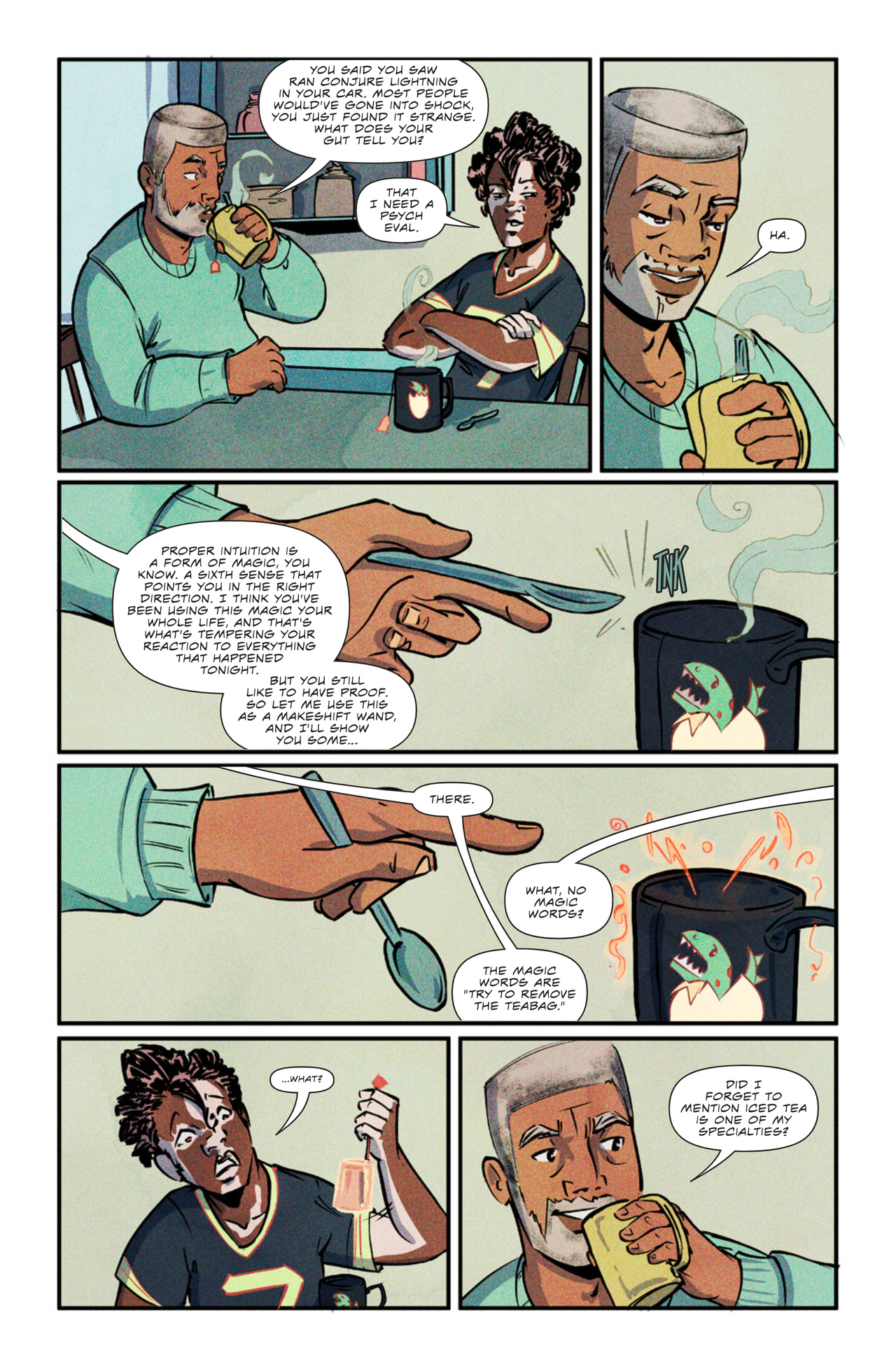 <{ $series->title }} issue 3 - Page 21