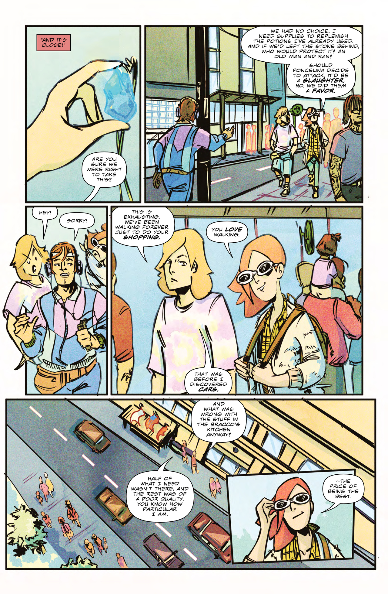 <{ $series->title }} issue 4 - Page 8