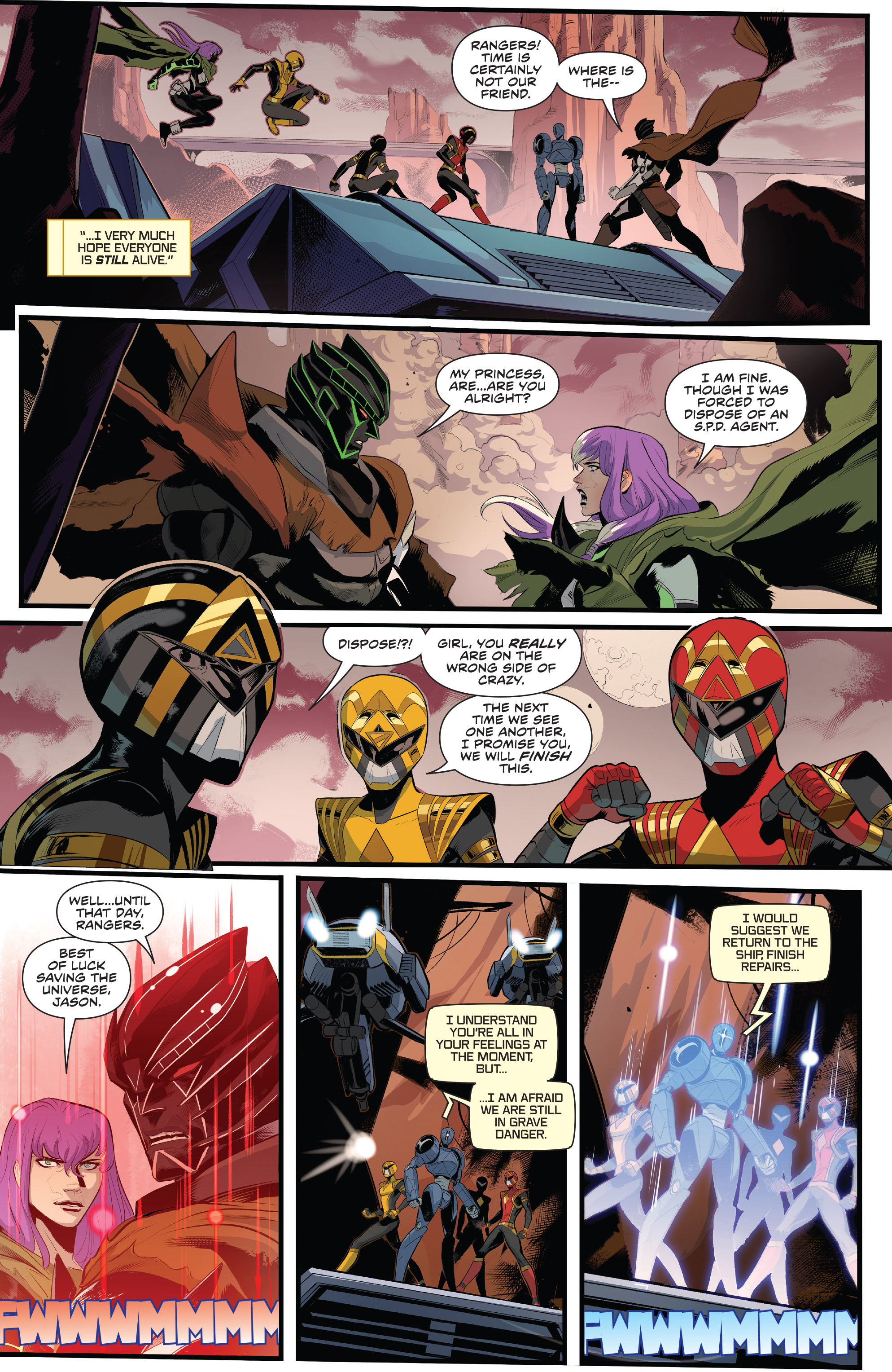 Power Rangers (2020-) issue 6 - Page 22