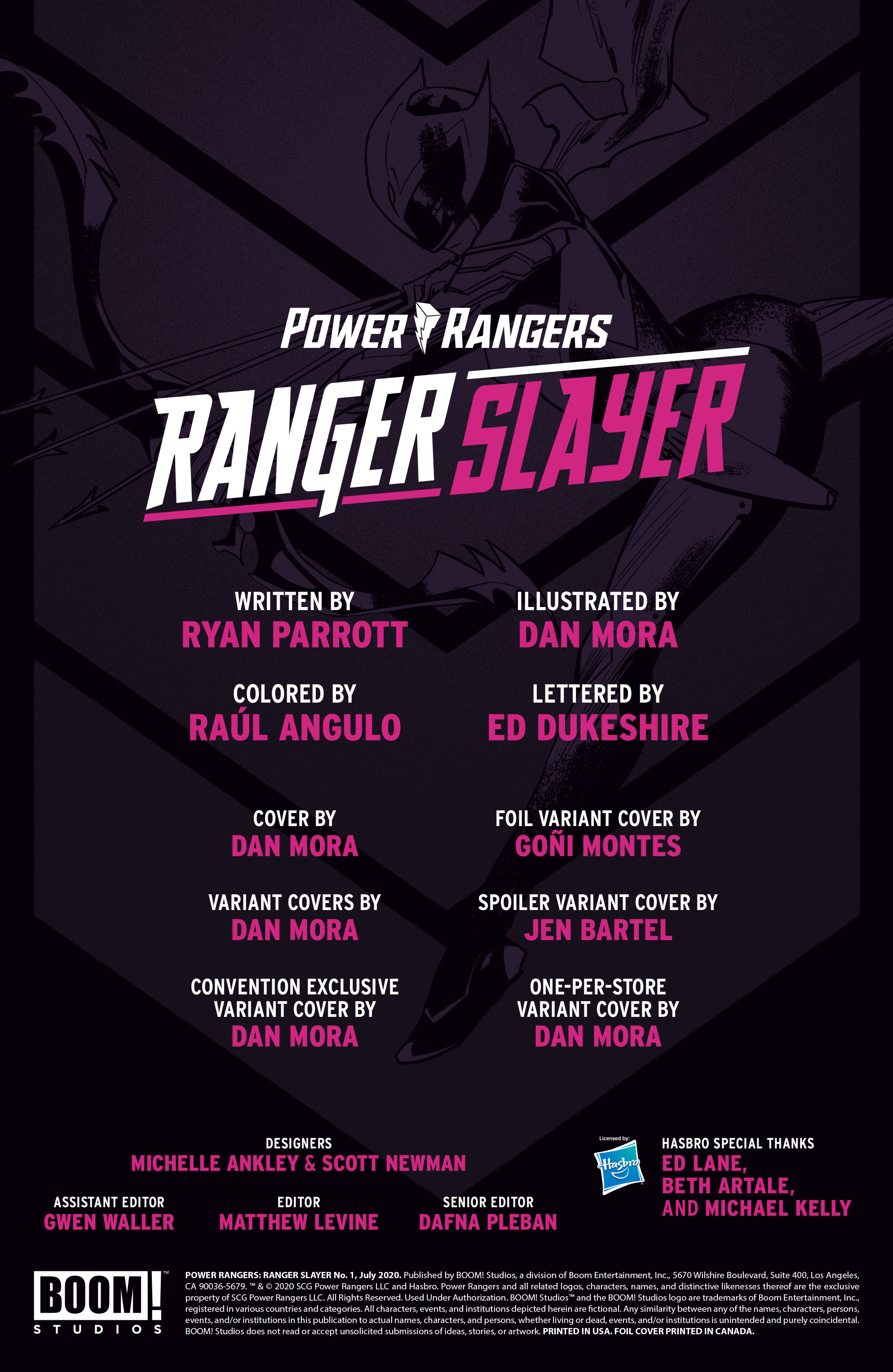 Power Rangers: Ranger Slayer (2020-) issue 1 - Page 2