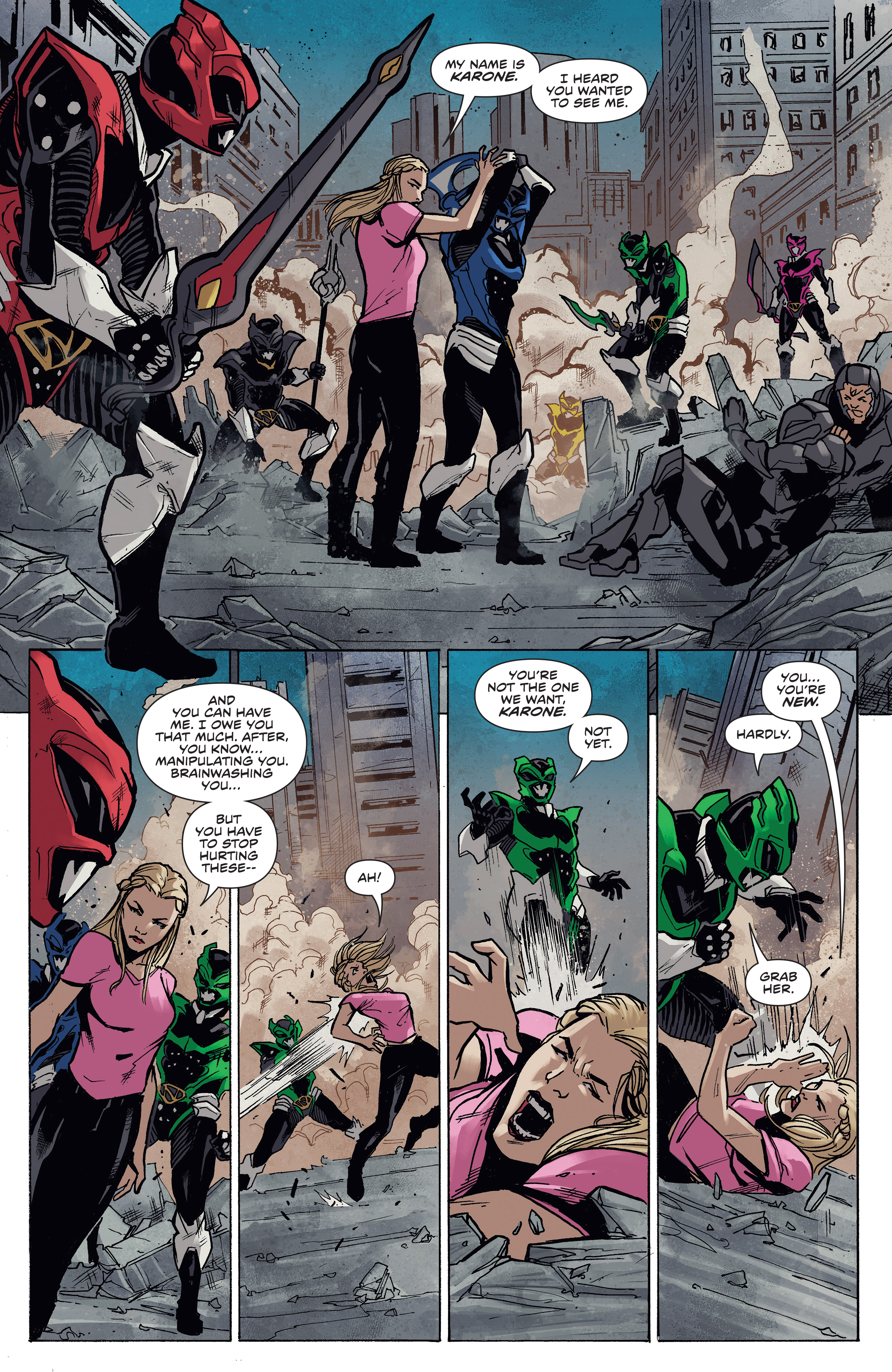 Power Rangers: The Psycho Path (2019) issue 1 - Page 11