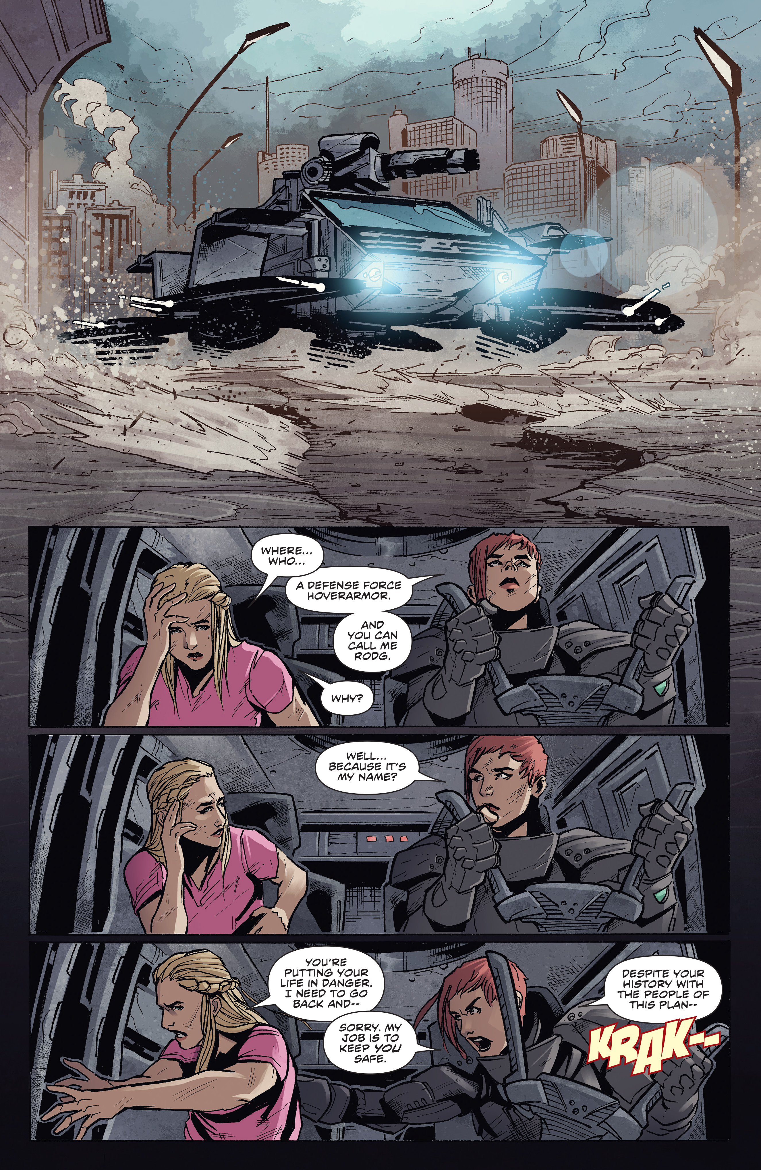 Power Rangers: The Psycho Path (2019) issue 1 - Page 13