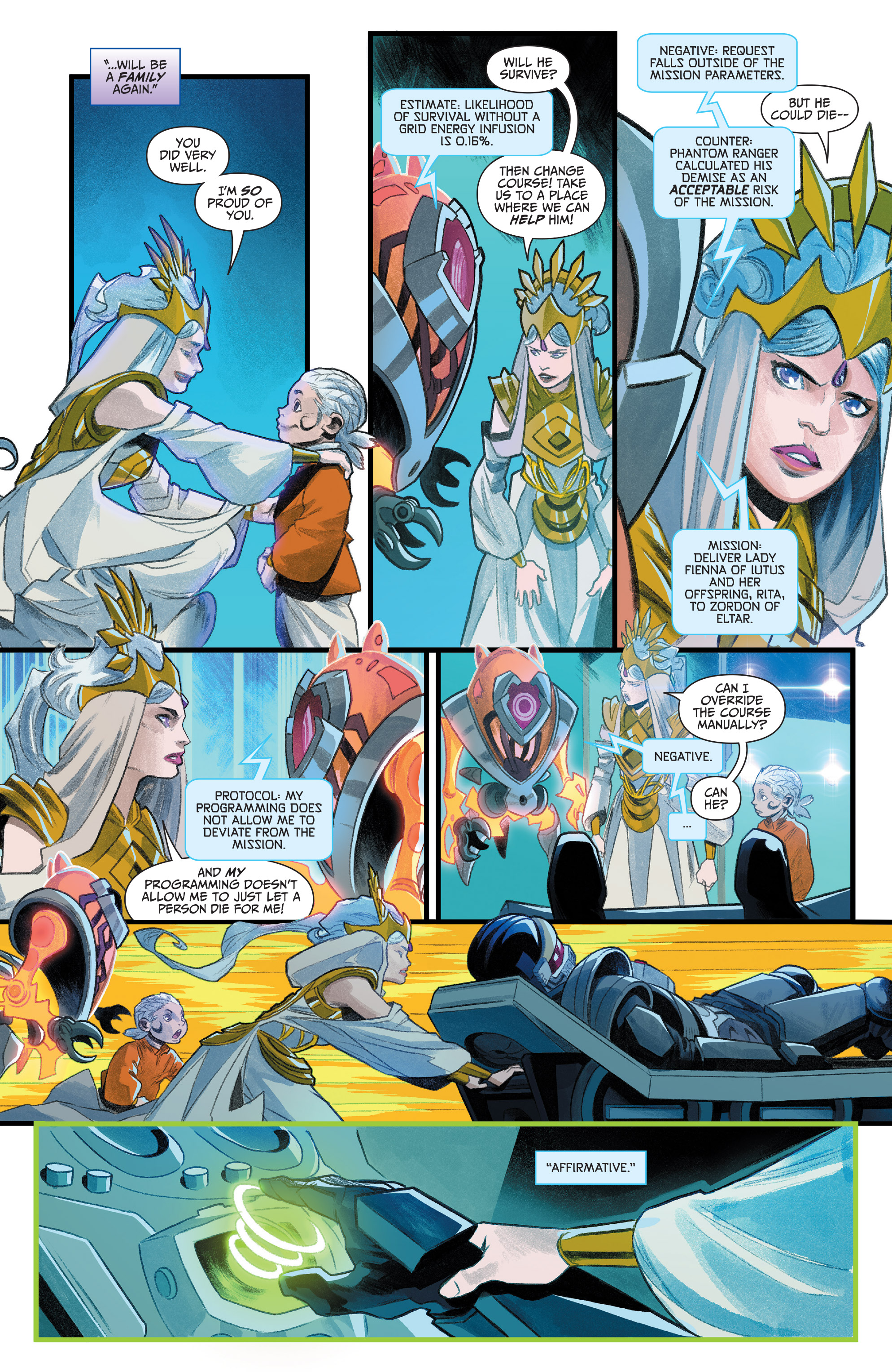 Power Rangers Unlimited: Edge of Darkness (2021-) issue 1 - Page 22