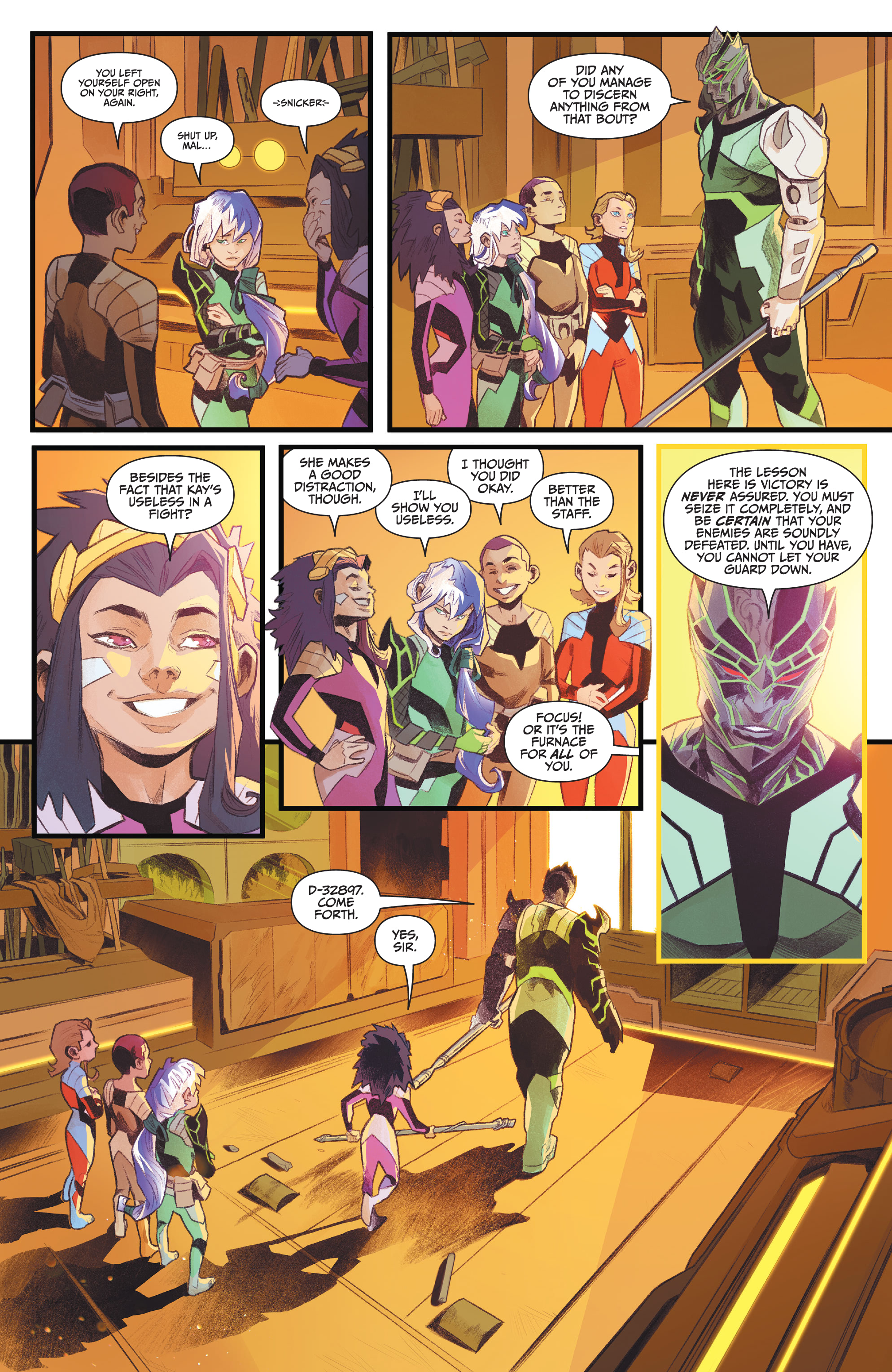 Power Rangers Unlimited: Heir to Darkness (2021-) issue 1 - Page 13