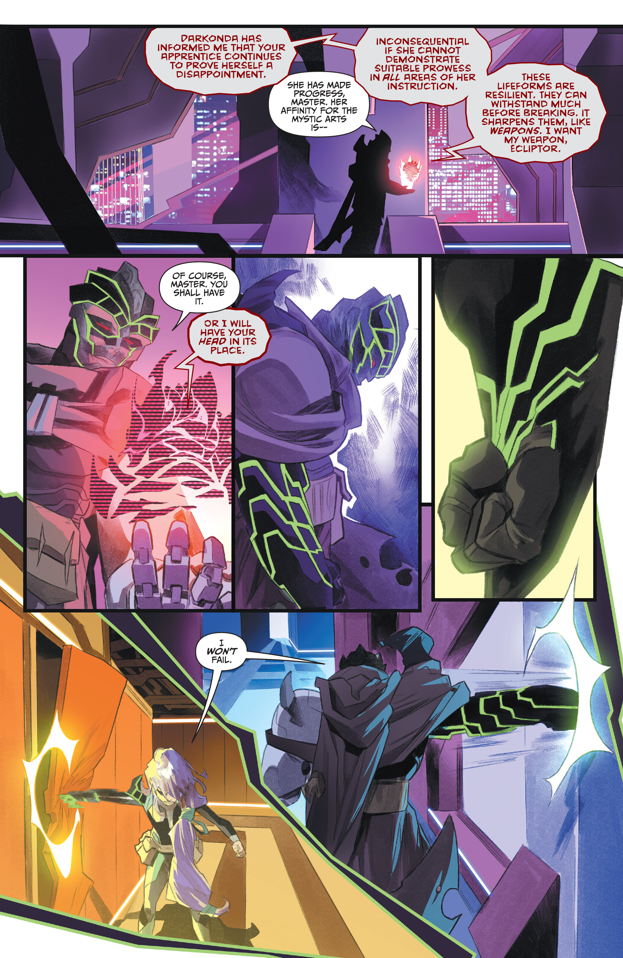 Power Rangers Unlimited: Heir to Darkness (2021-) issue 1 - Page 22