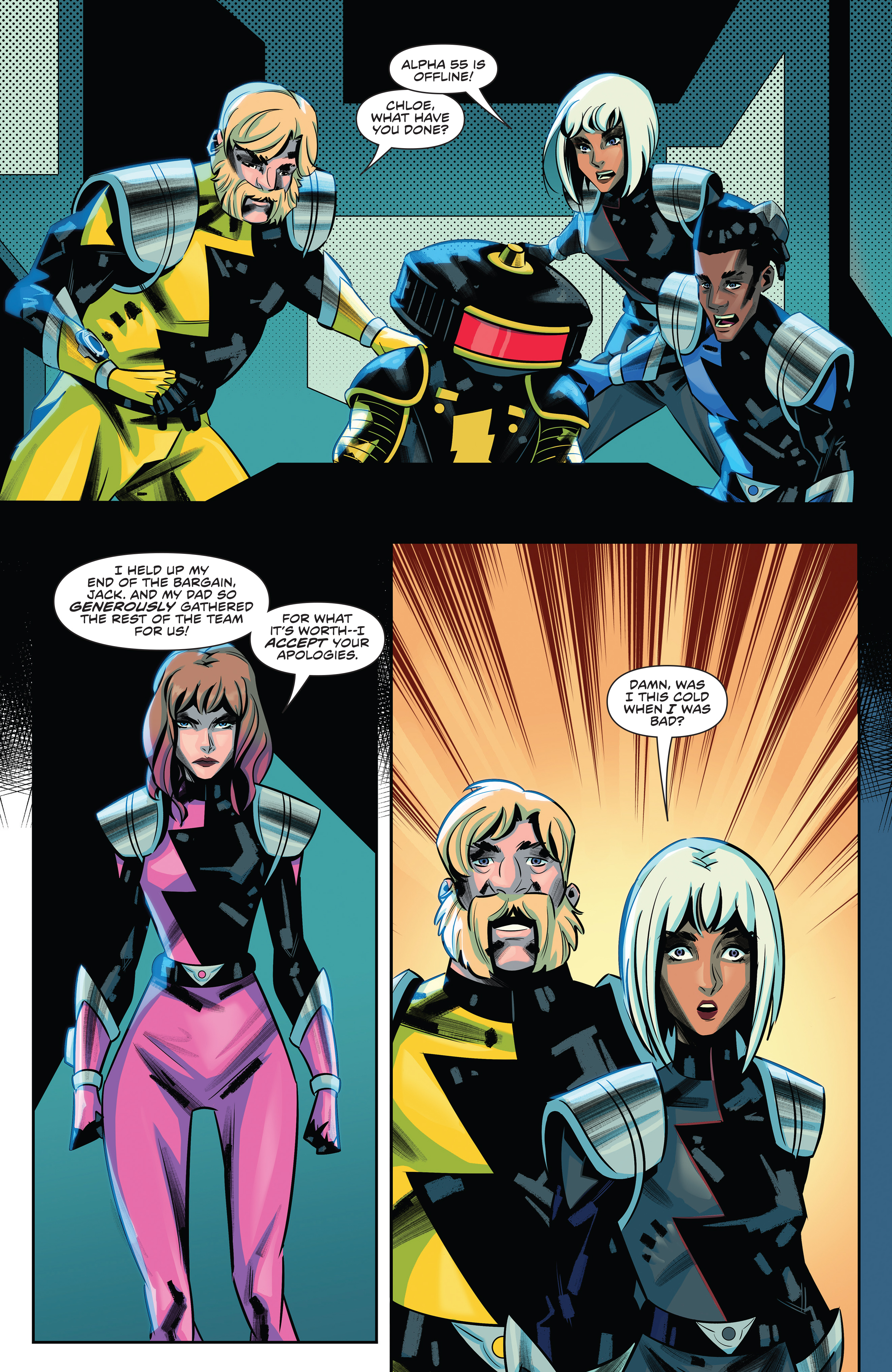 Power Rangers Unlimited: Hyperforce (2023-) issue 1 - Page 23