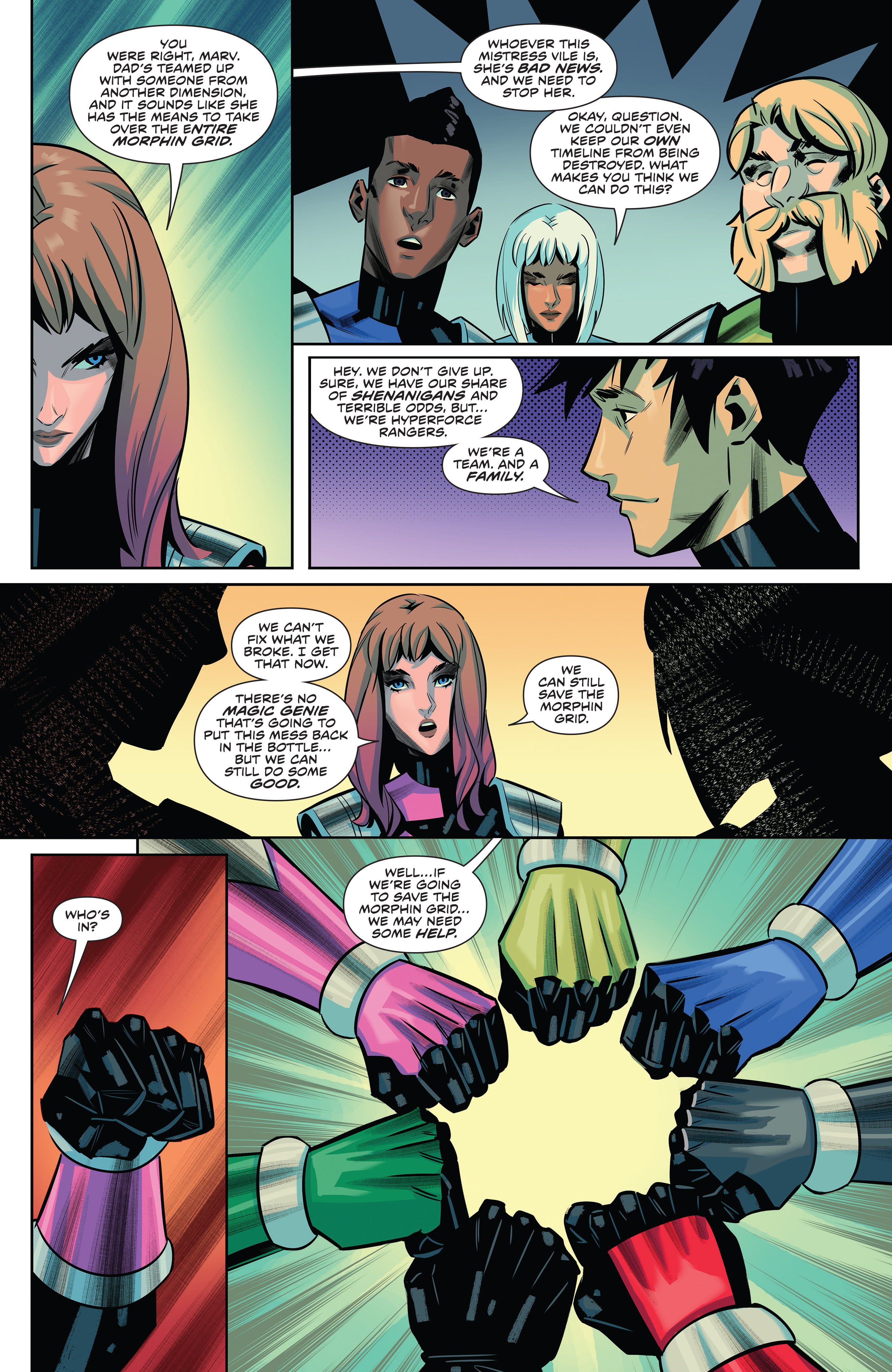 Power Rangers Unlimited: Hyperforce (2023-) issue 1 - Page 40