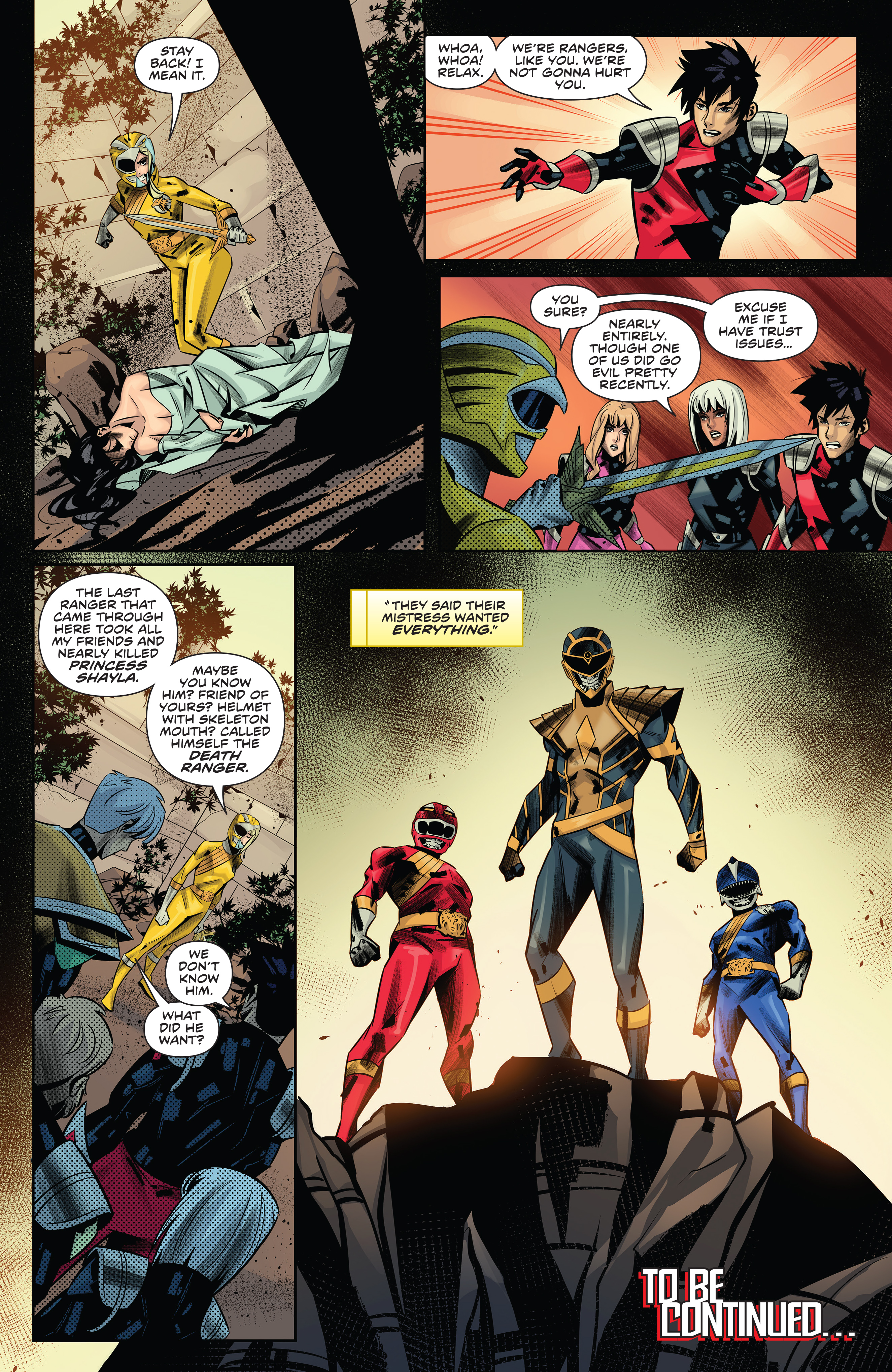 Power Rangers Unlimited: Hyperforce (2023-) issue 1 - Page 42