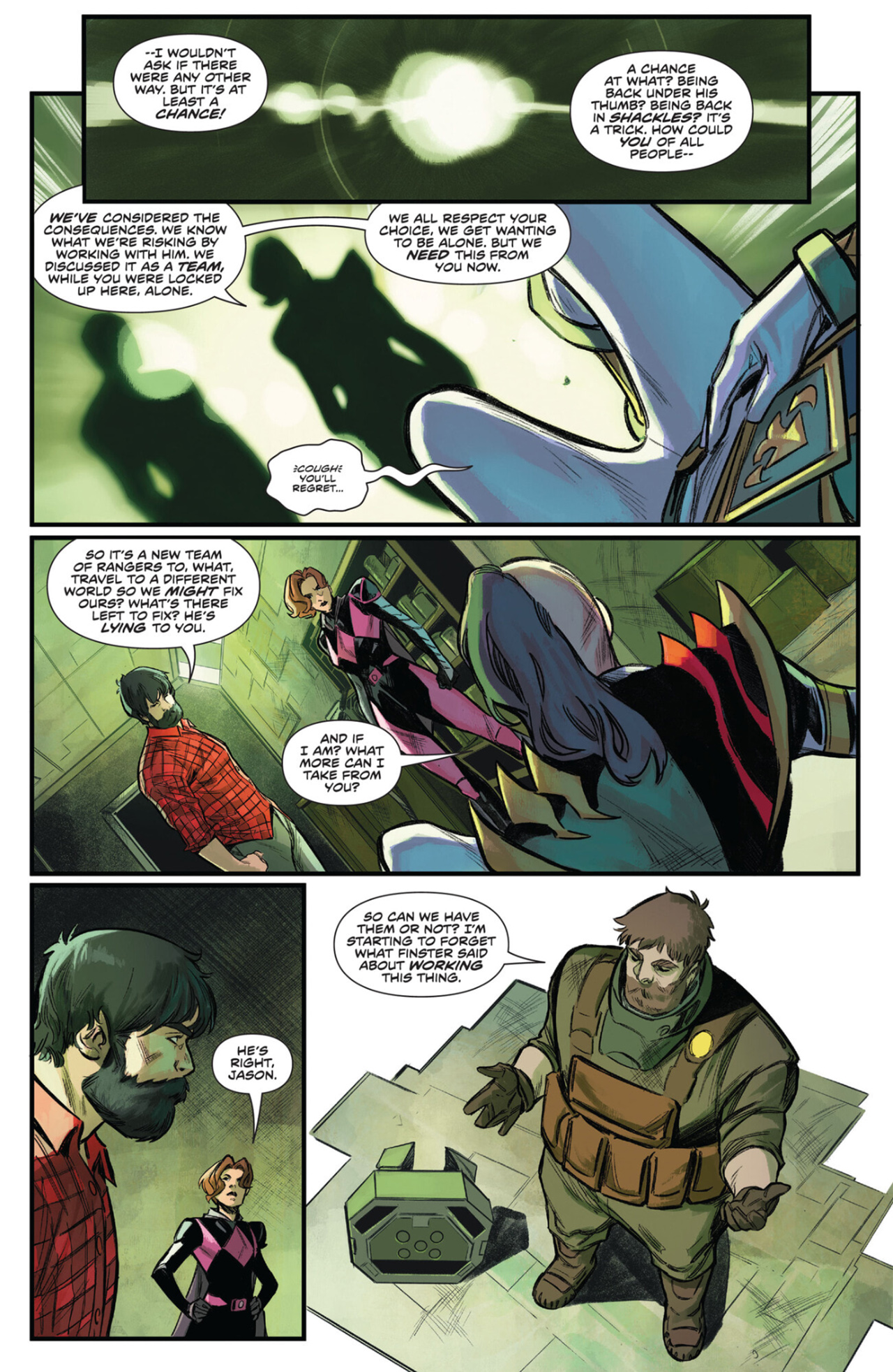 Power Rangers Unlimited: The Coinless (2023-) issue 1 - Page 32