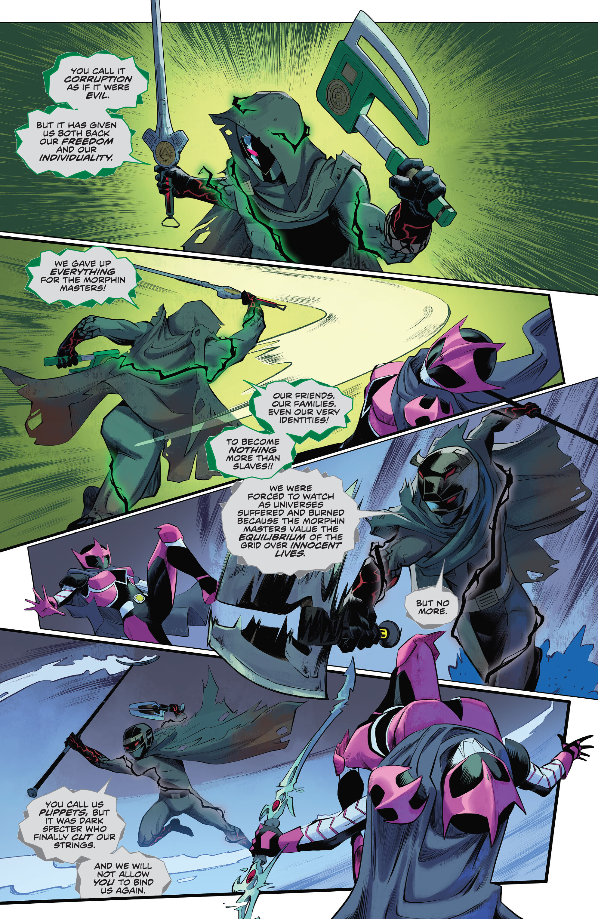 Power Rangers Unlimited: The Morphin Masters (2024-) issue 1 - Page 26